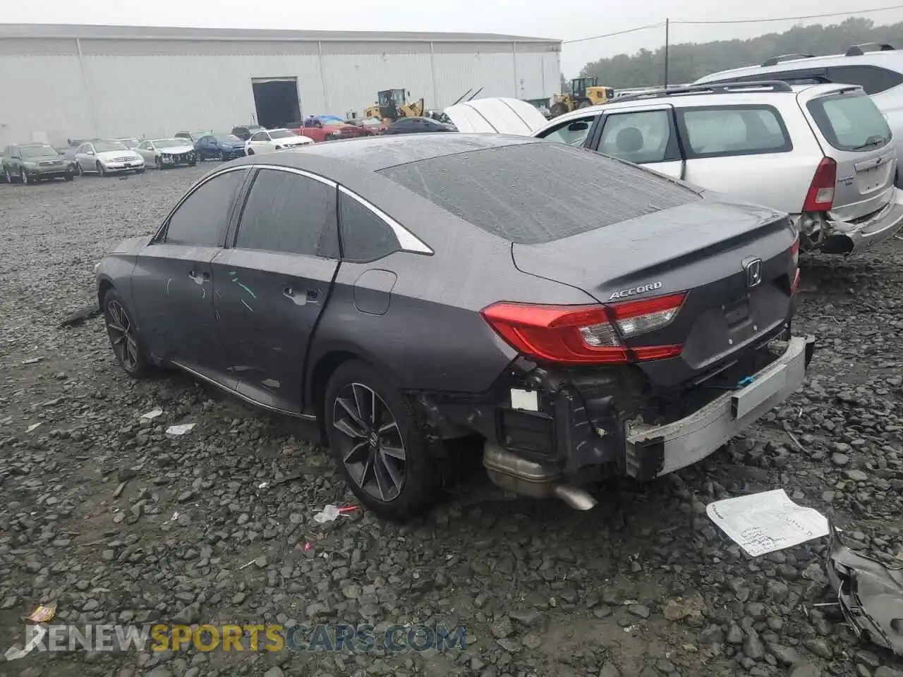 2 fotografías del automóvil dañado 1HGCV1F56MA012422 HONDA ACCORD 2021