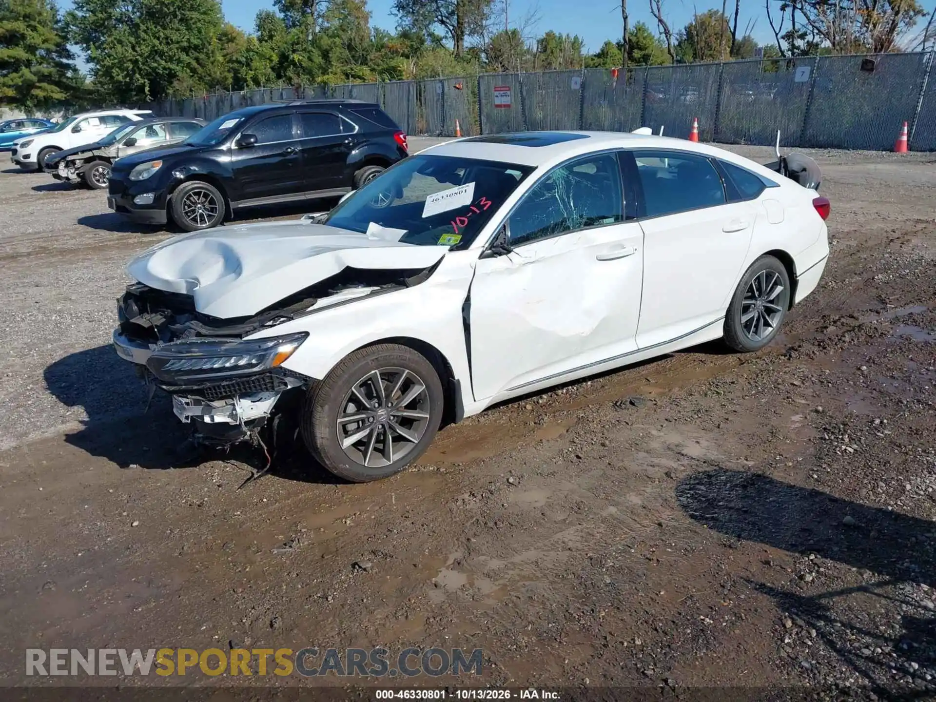 2 Photograph of a damaged car 1HGCV1F56MA039796 HONDA ACCORD 2021