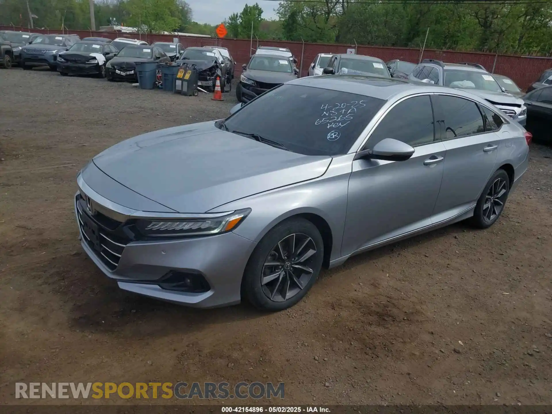 2 Photograph of a damaged car 1HGCV1F56MA065265 HONDA ACCORD 2021
