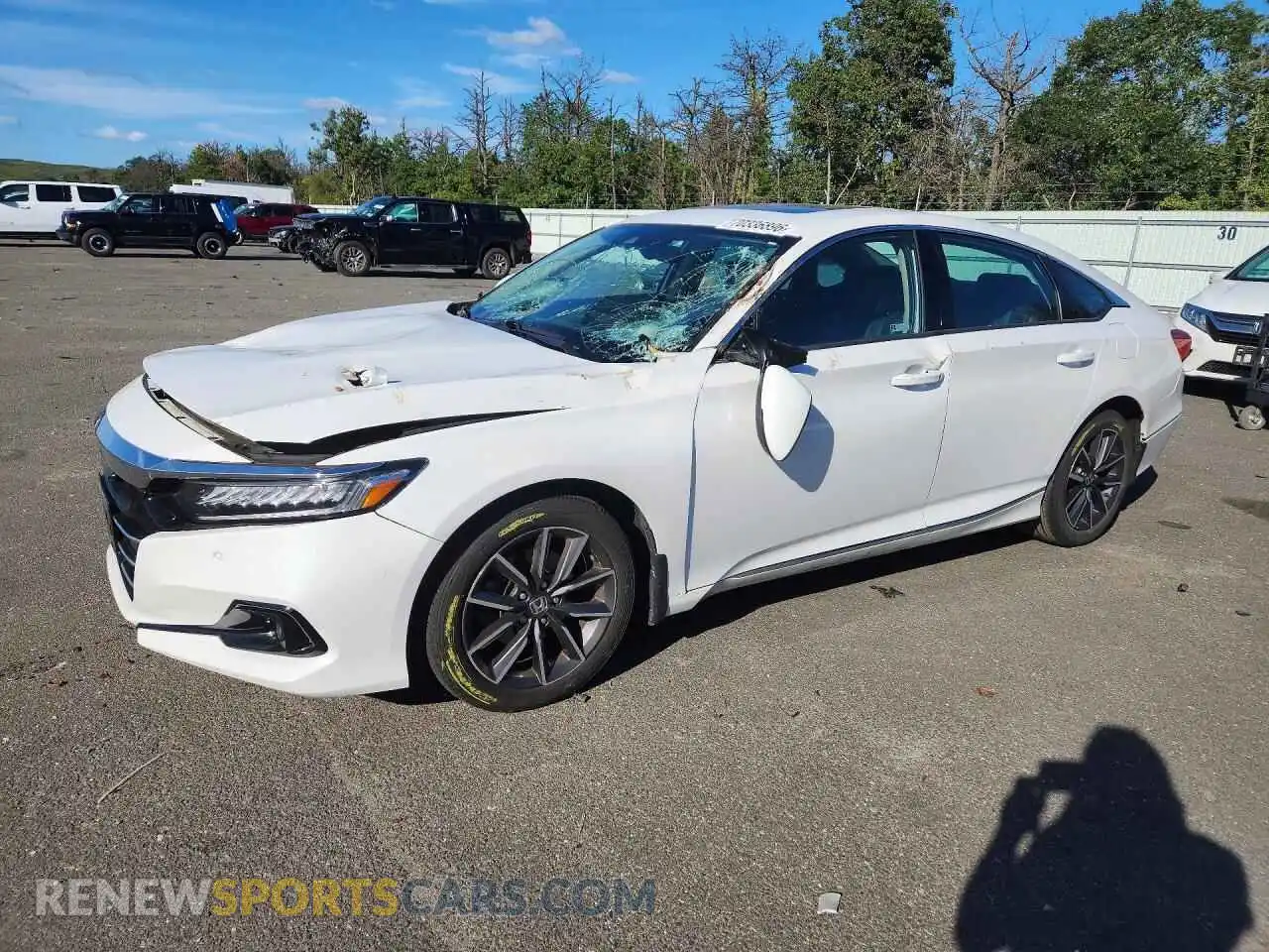 1 Фотография поврежденного автомобиля 1HGCV1F56MA121575 HONDA ACCORD 2021
