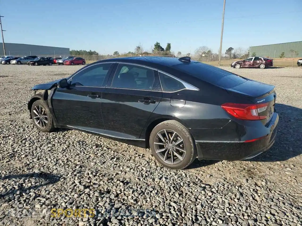 2 Photograph of a damaged car 1HGCV1F57MA002305 HONDA ACCORD 2021