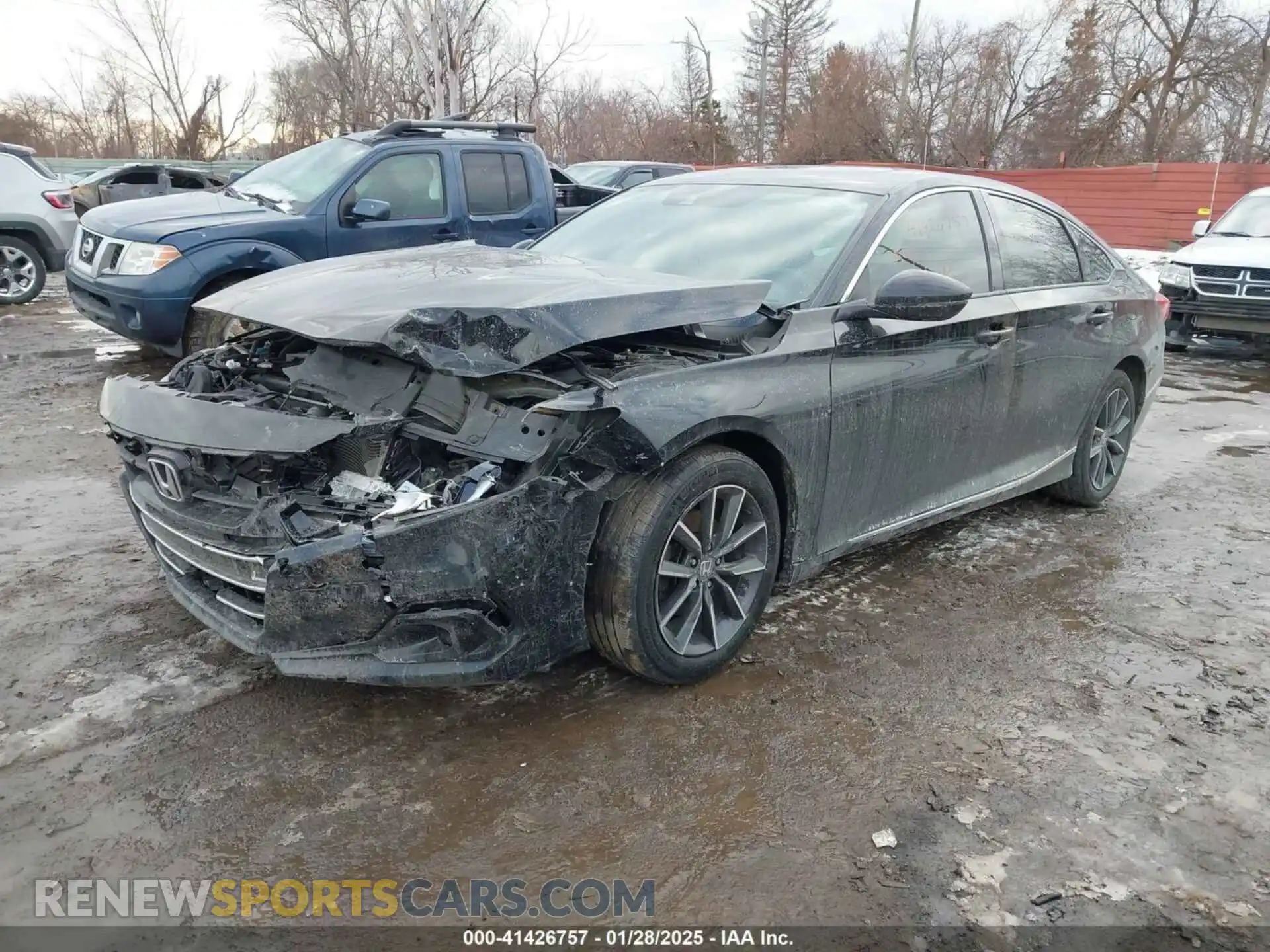 2 Photograph of a damaged car 1HGCV1F57MA006306 HONDA ACCORD 2021
