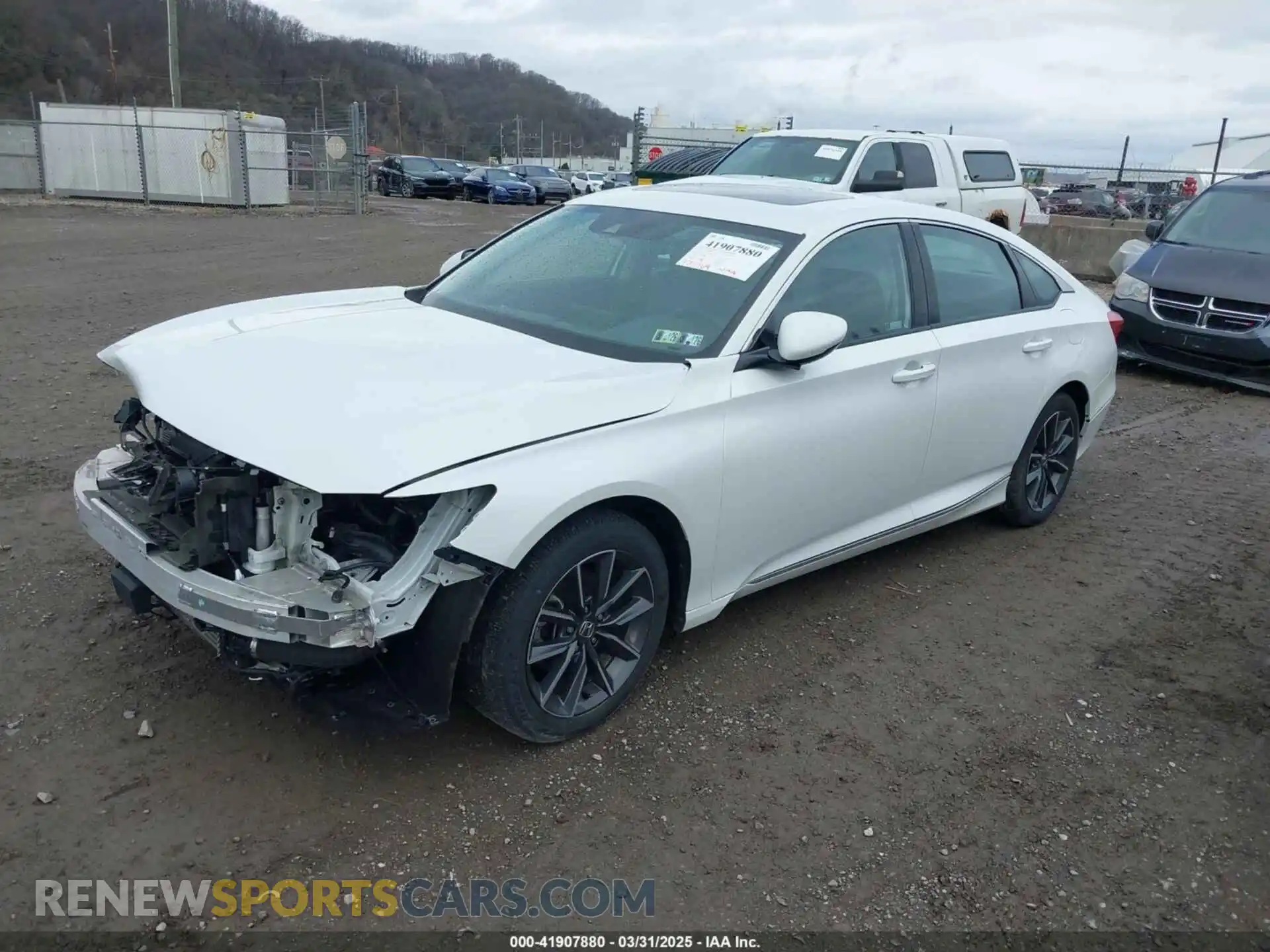 2 Photograph of a damaged car 1HGCV1F57MA009478 HONDA ACCORD 2021