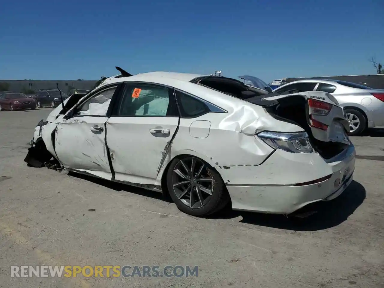 2 Photograph of a damaged car 1HGCV1F57MA022800 HONDA ACCORD 2021