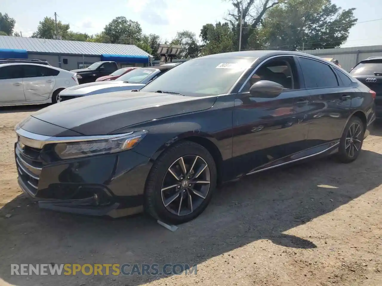 1 Photograph of a damaged car 1HGCV1F57MA060642 HONDA ACCORD 2021