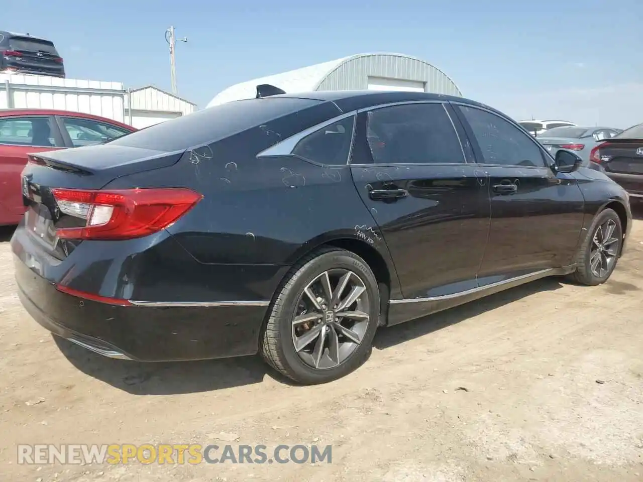 3 Photograph of a damaged car 1HGCV1F57MA060642 HONDA ACCORD 2021