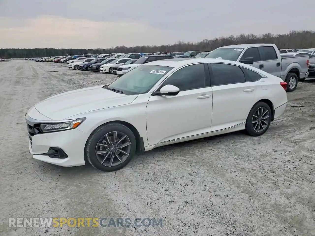 1 Photograph of a damaged car 1HGCV1F57MA084746 HONDA ACCORD 2021