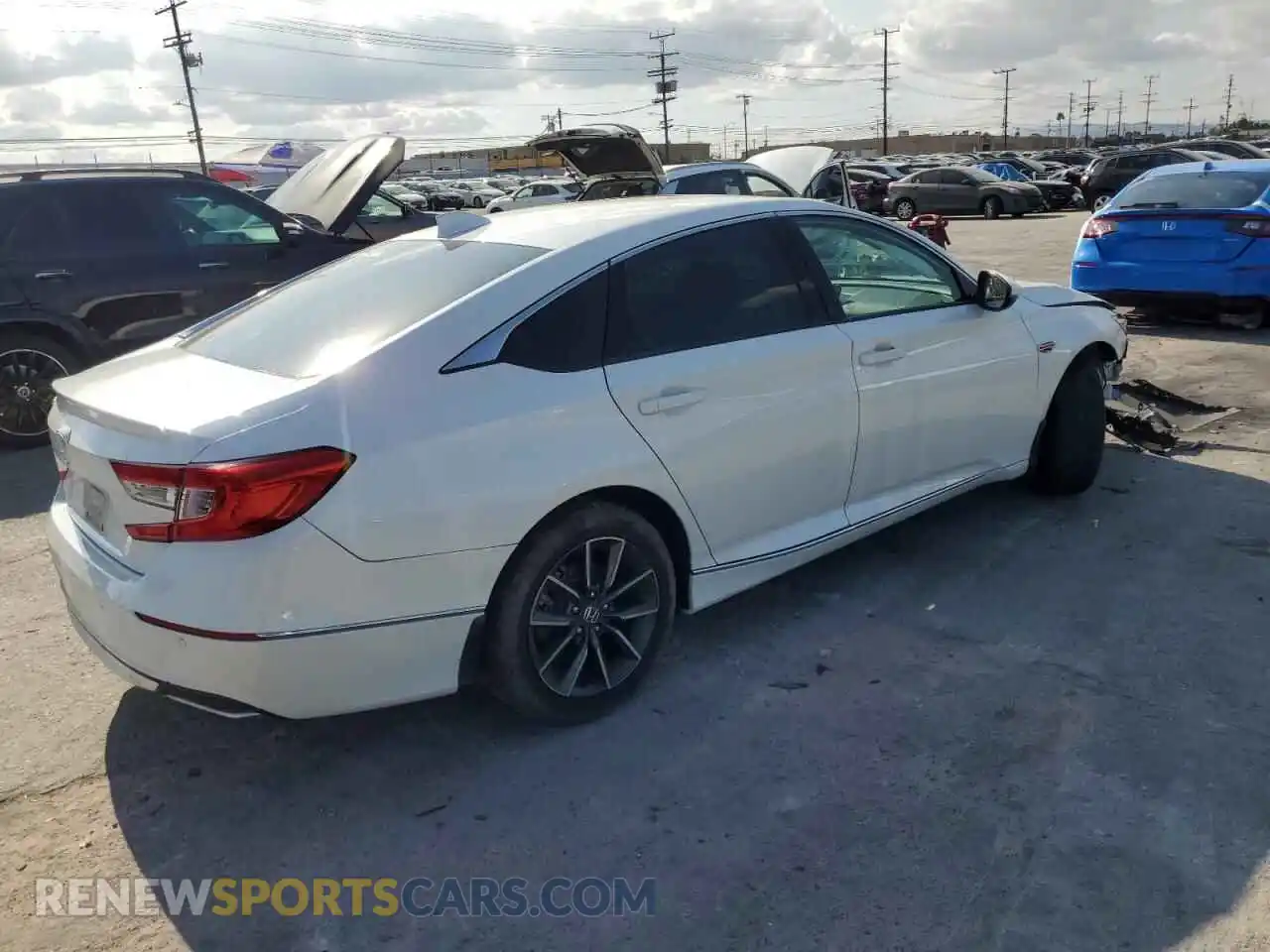 3 Photograph of a damaged car 1HGCV1F58MA020196 HONDA ACCORD 2021