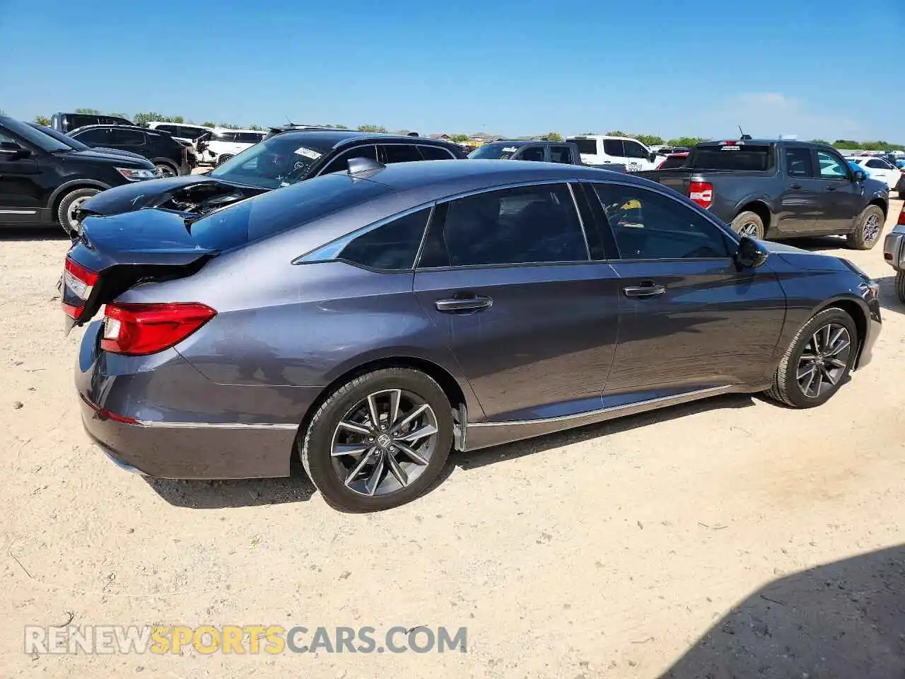 3 fotografías del automóvil dañado 1HGCV1F58MA032459 HONDA ACCORD 2021