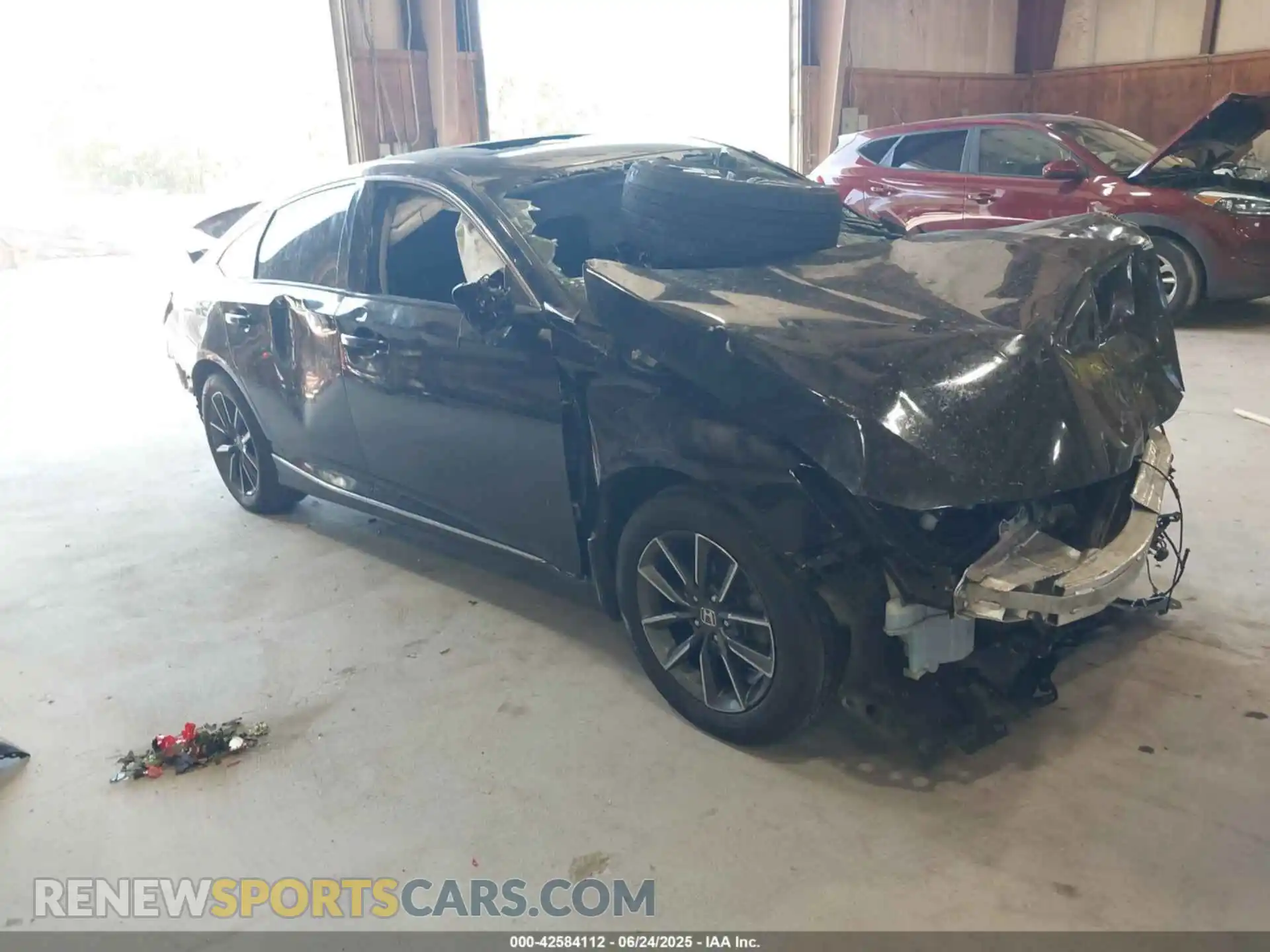 1 Photograph of a damaged car 1HGCV1F58MA042747 HONDA ACCORD 2021