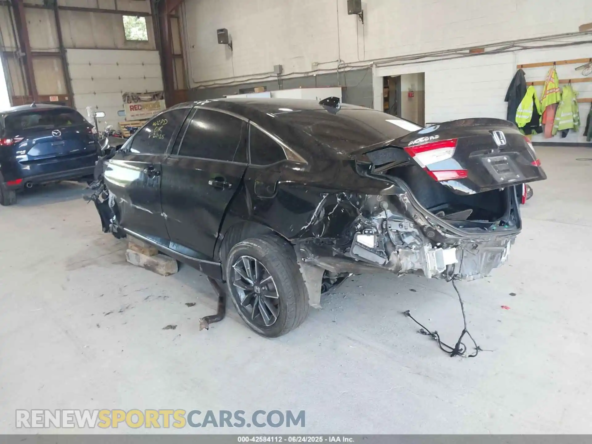 3 Photograph of a damaged car 1HGCV1F58MA042747 HONDA ACCORD 2021