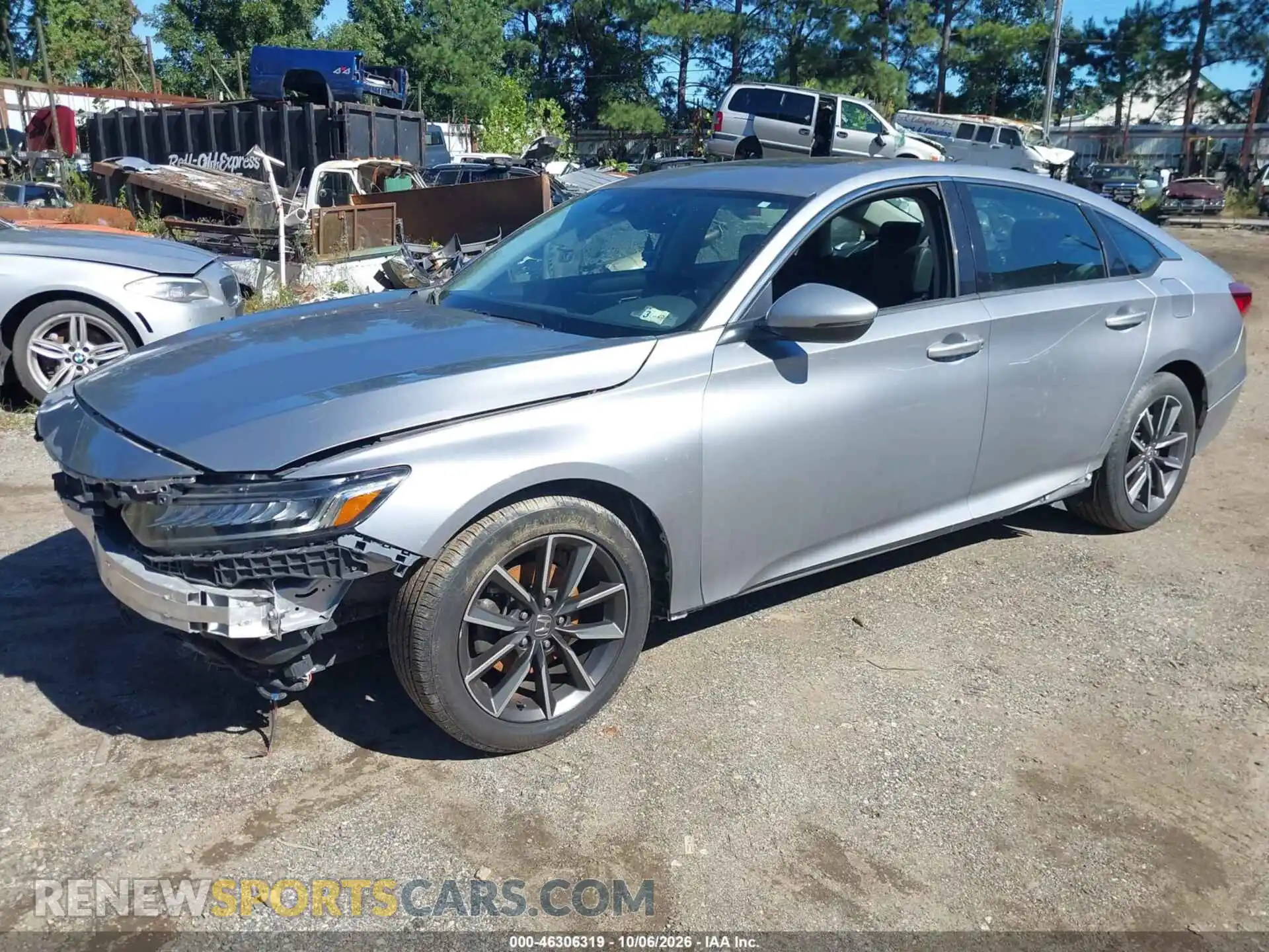 2 fotografías del automóvil dañado 1HGCV1F58MA085694 HONDA ACCORD 2021