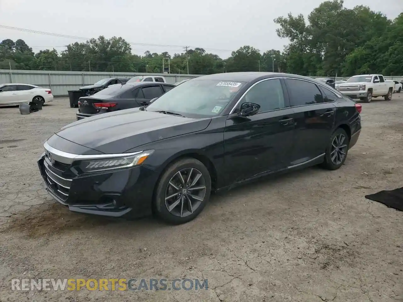 1 Photograph of a damaged car 1HGCV1F58MA092970 HONDA ACCORD 2021