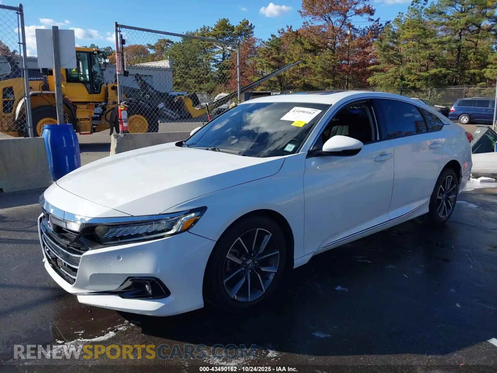 2 Photograph of a damaged car 1HGCV1F58MA096128 HONDA ACCORD 2021