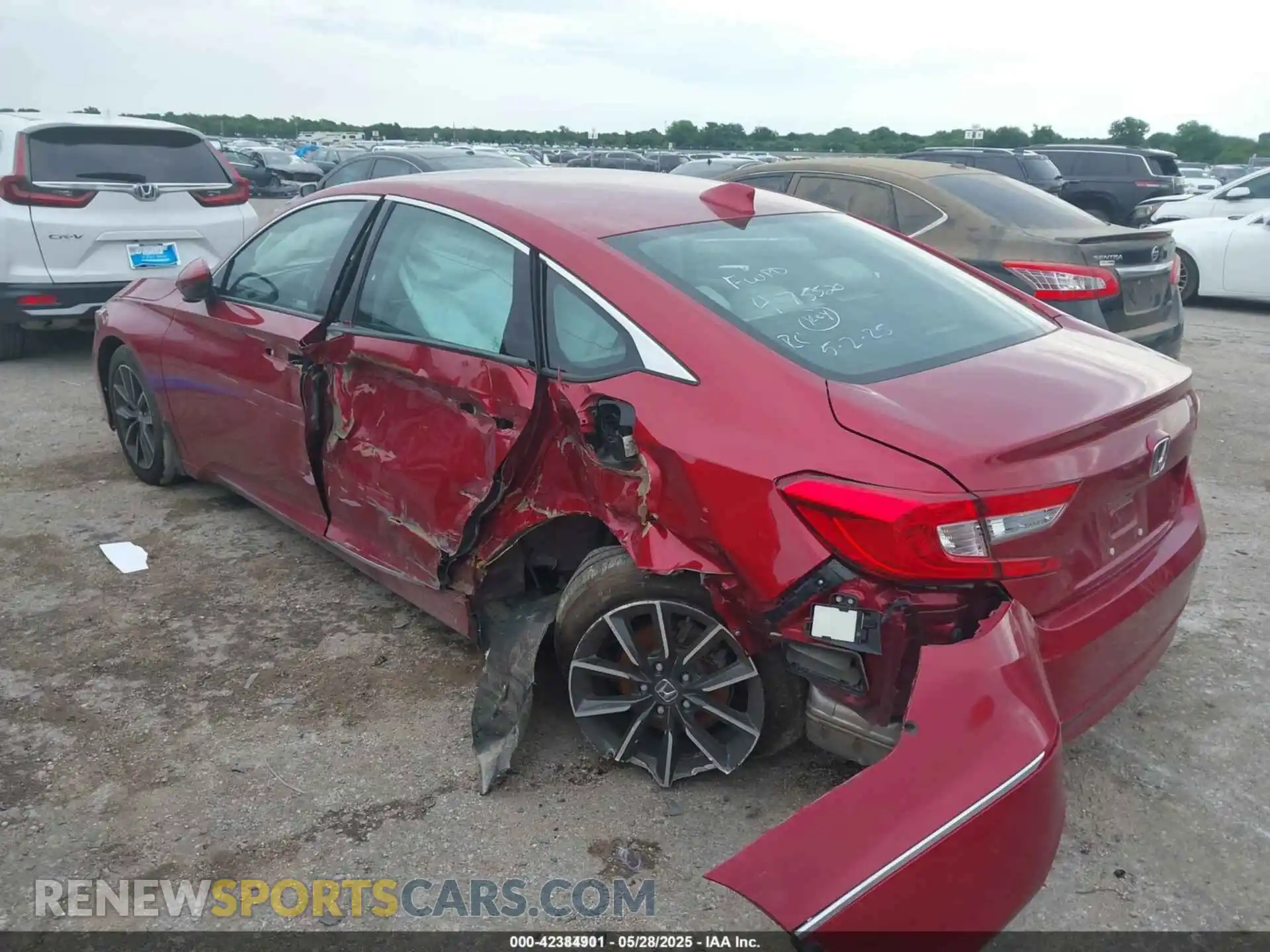 3 Photograph of a damaged car 1HGCV1F58MA100808 HONDA ACCORD 2021