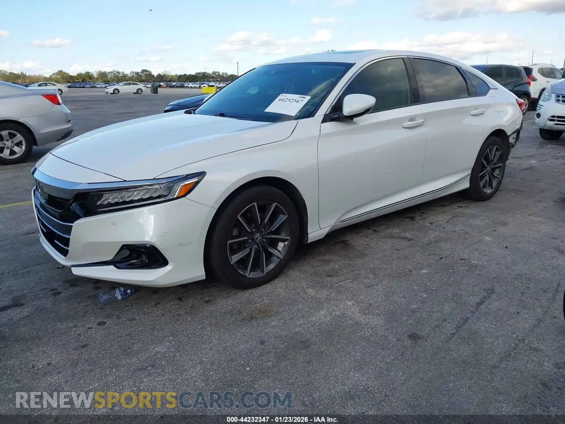 2 Photograph of a damaged car 1HGCV1F59MA004038 HONDA ACCORD 2021