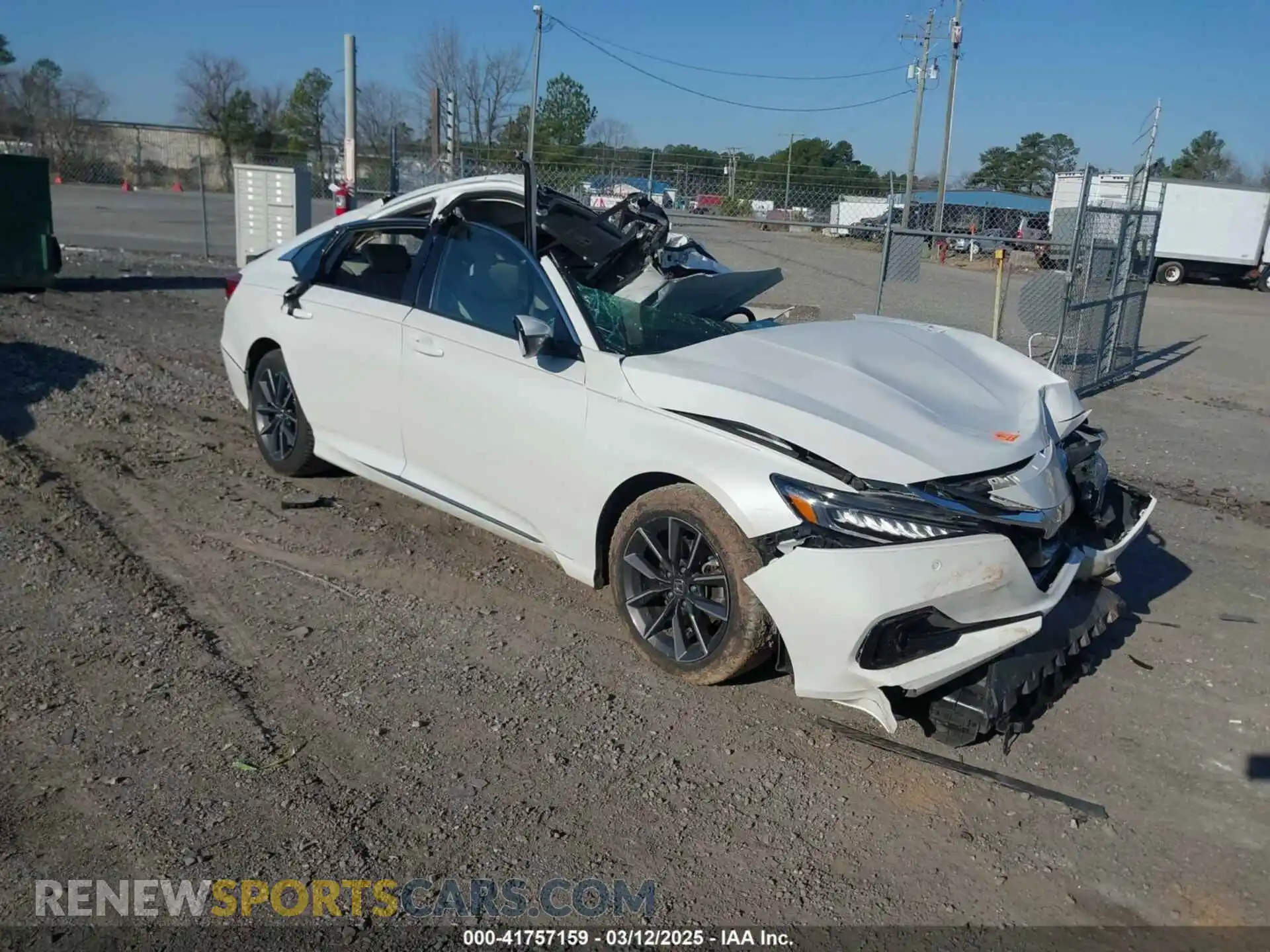 1 Photograph of a damaged car 1HGCV1F59MA025147 HONDA ACCORD 2021