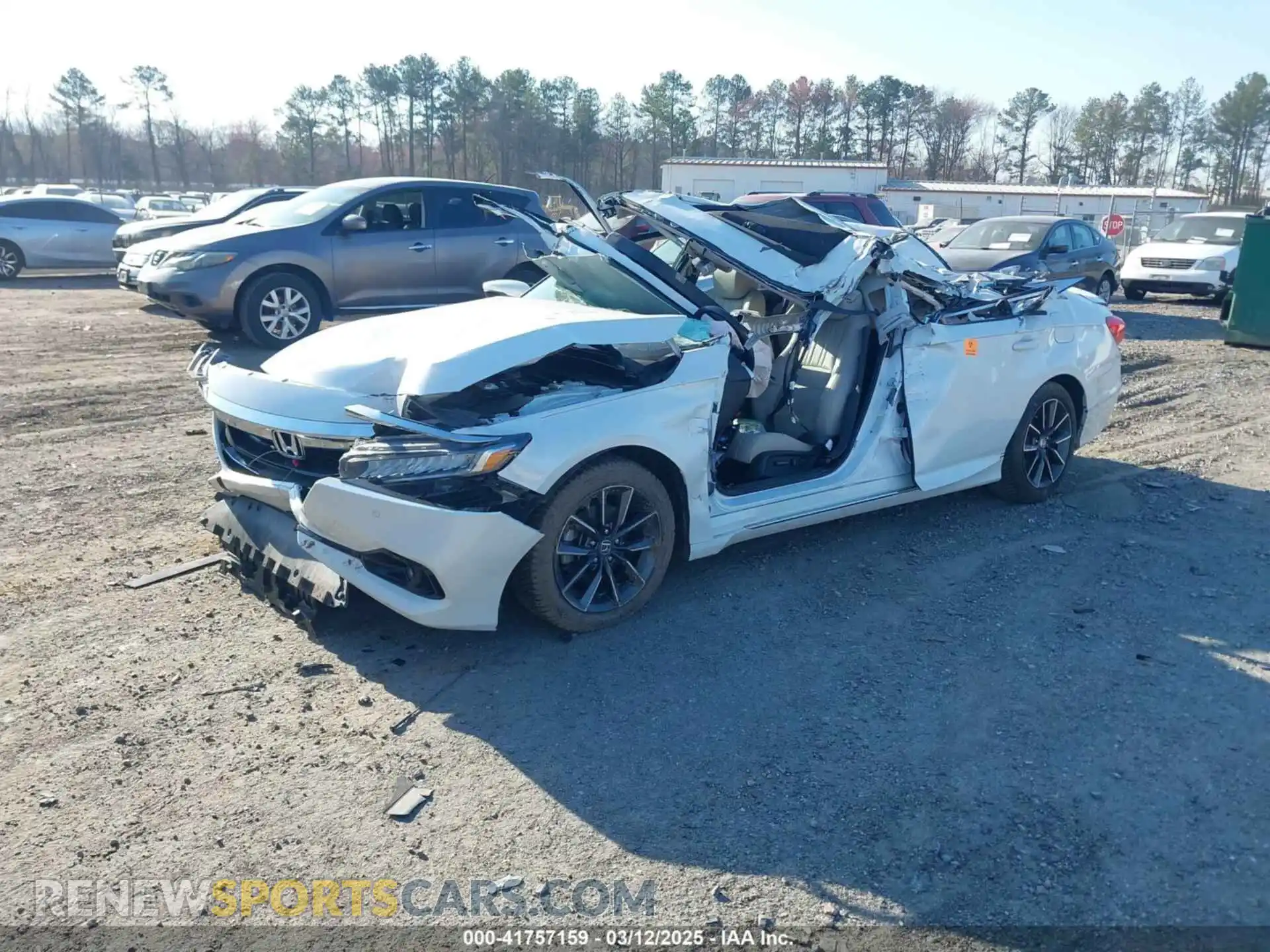 2 Photograph of a damaged car 1HGCV1F59MA025147 HONDA ACCORD 2021