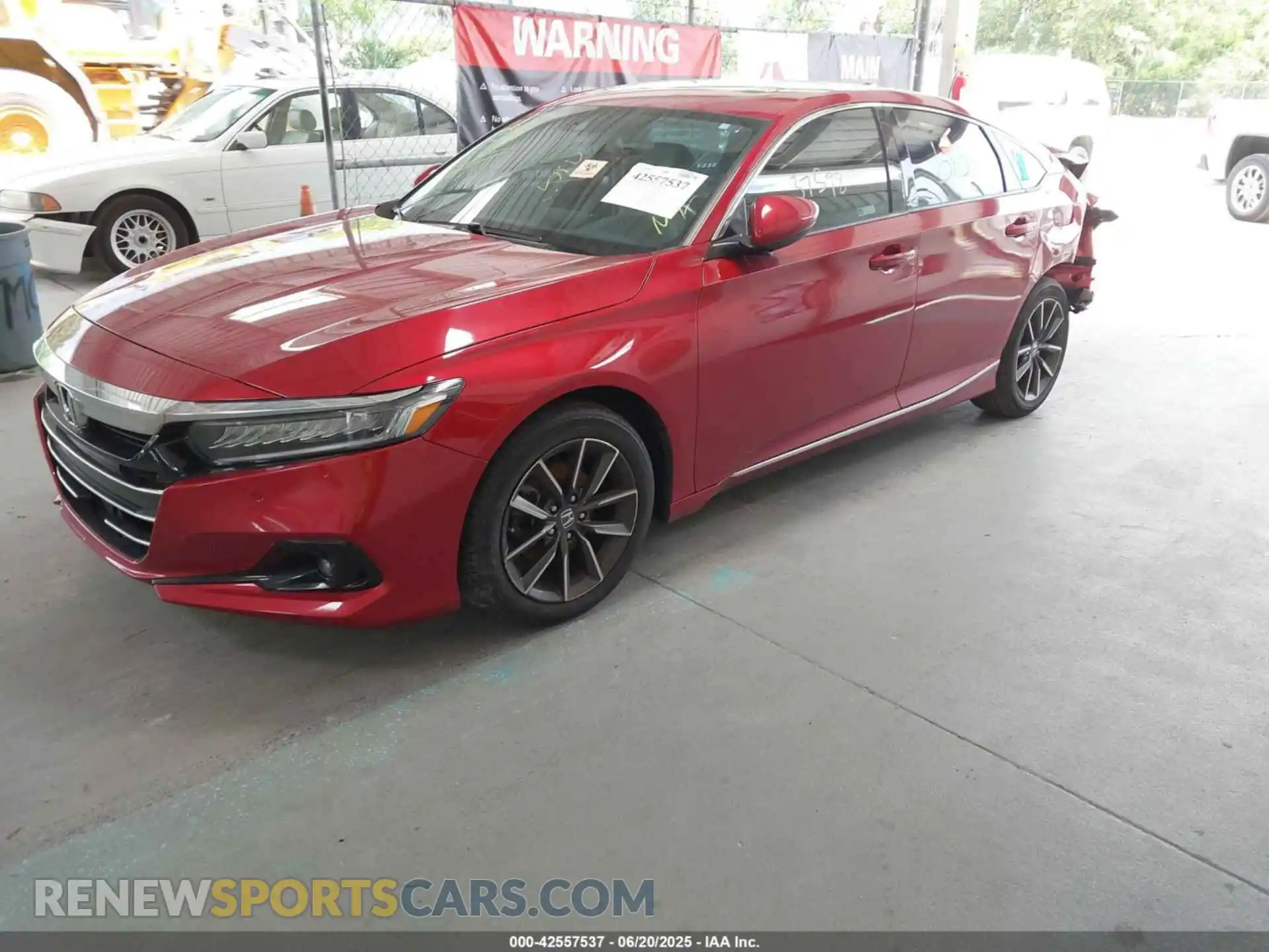 2 Photograph of a damaged car 1HGCV1F59MA046810 HONDA ACCORD 2021
