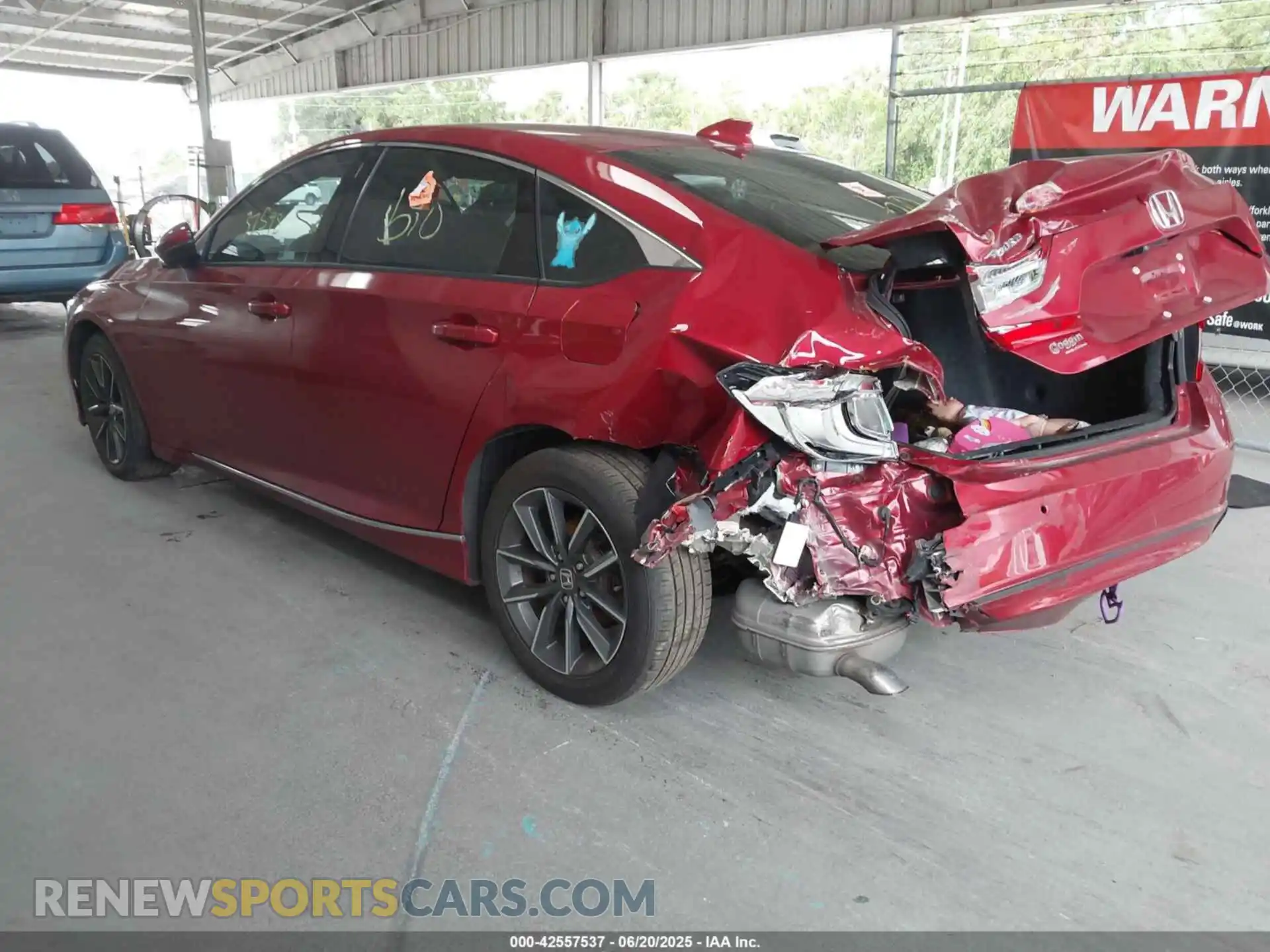 3 Photograph of a damaged car 1HGCV1F59MA046810 HONDA ACCORD 2021
