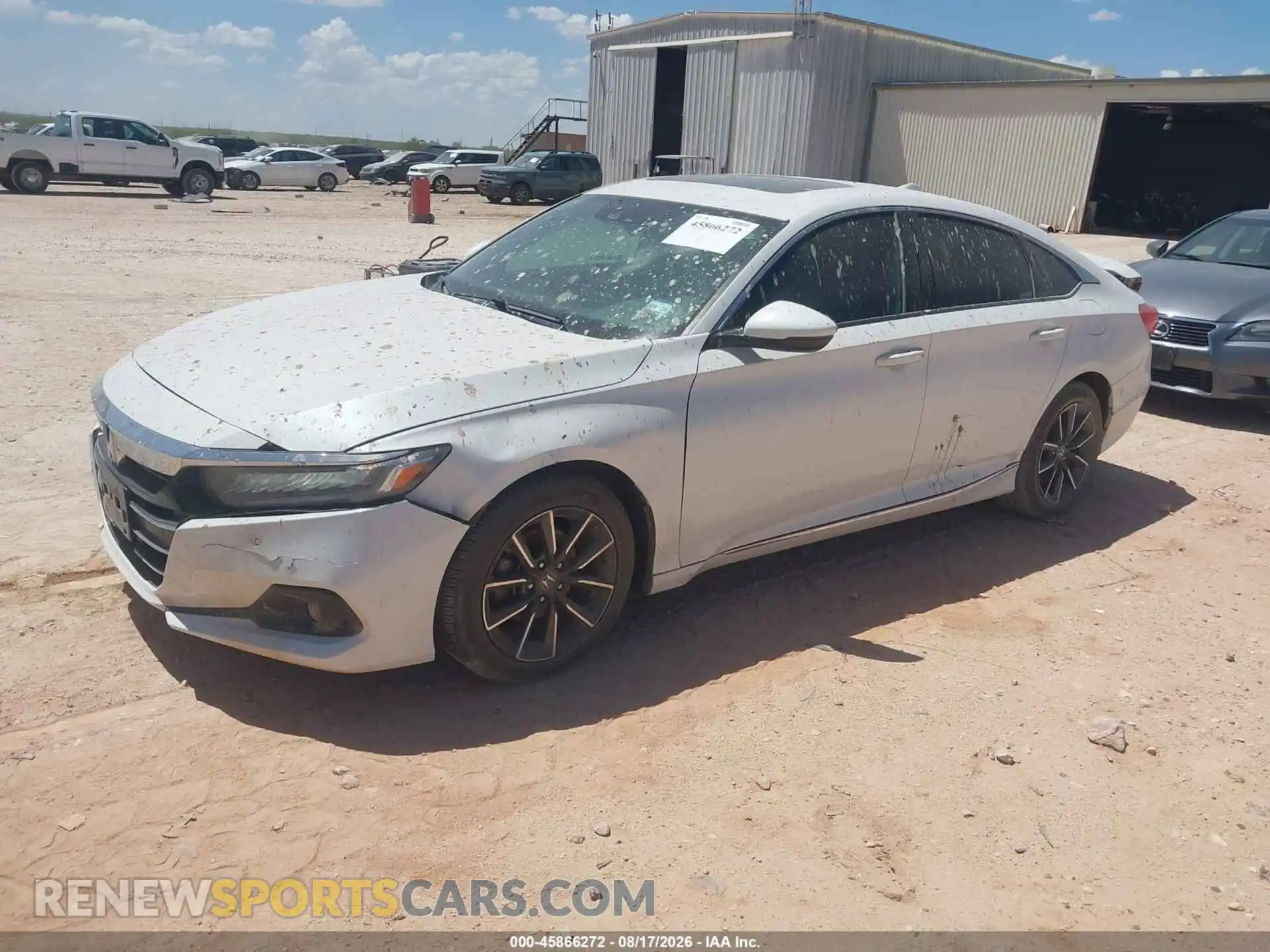 2 Photograph of a damaged car 1HGCV1F59MA052574 HONDA ACCORD 2021