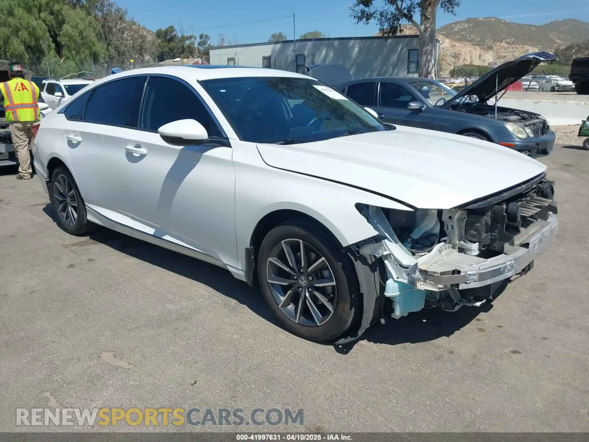 1 Photograph of a damaged car 1HGCV1F59MA119657 HONDA ACCORD 2021