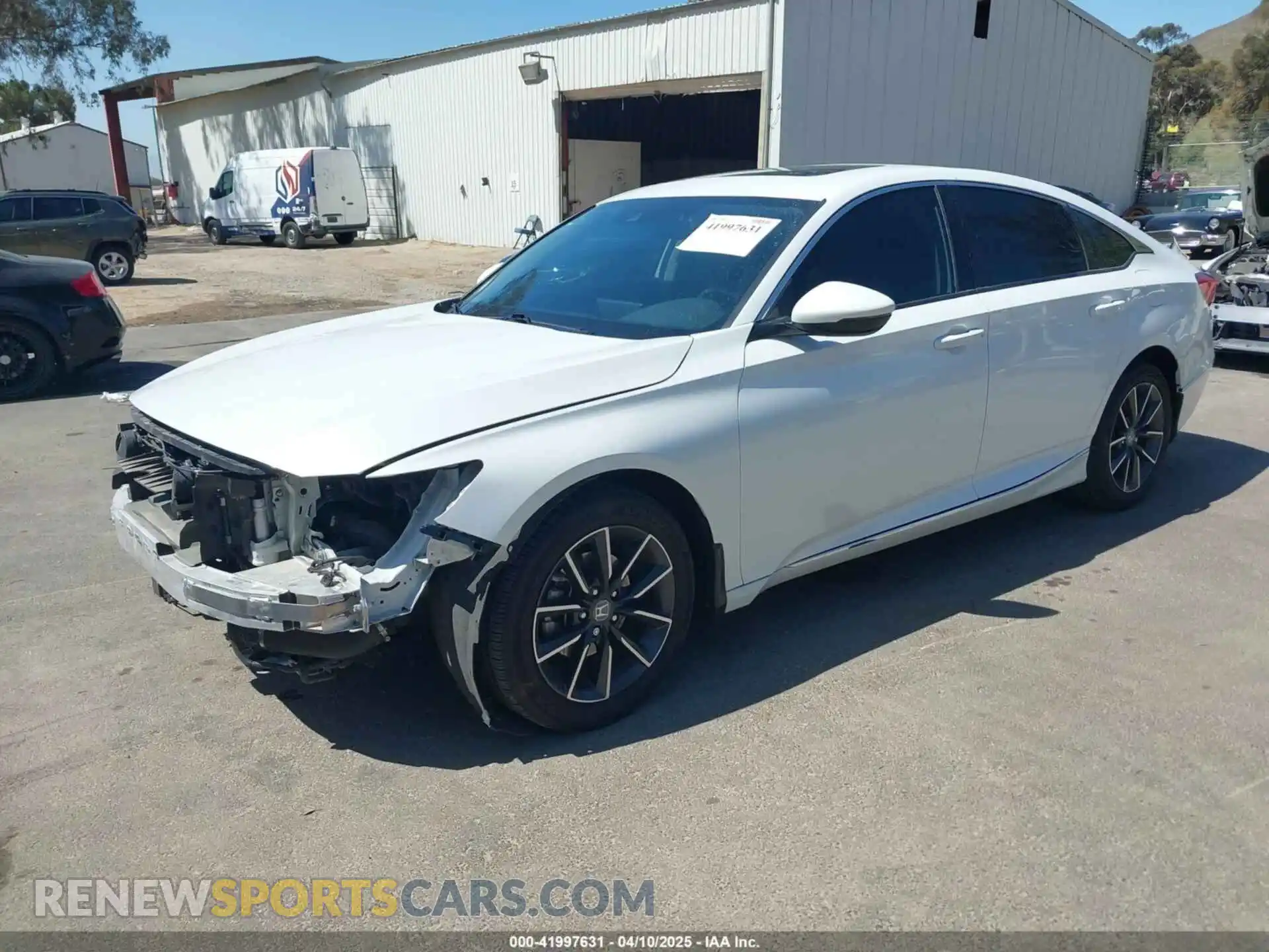 2 Photograph of a damaged car 1HGCV1F59MA119657 HONDA ACCORD 2021