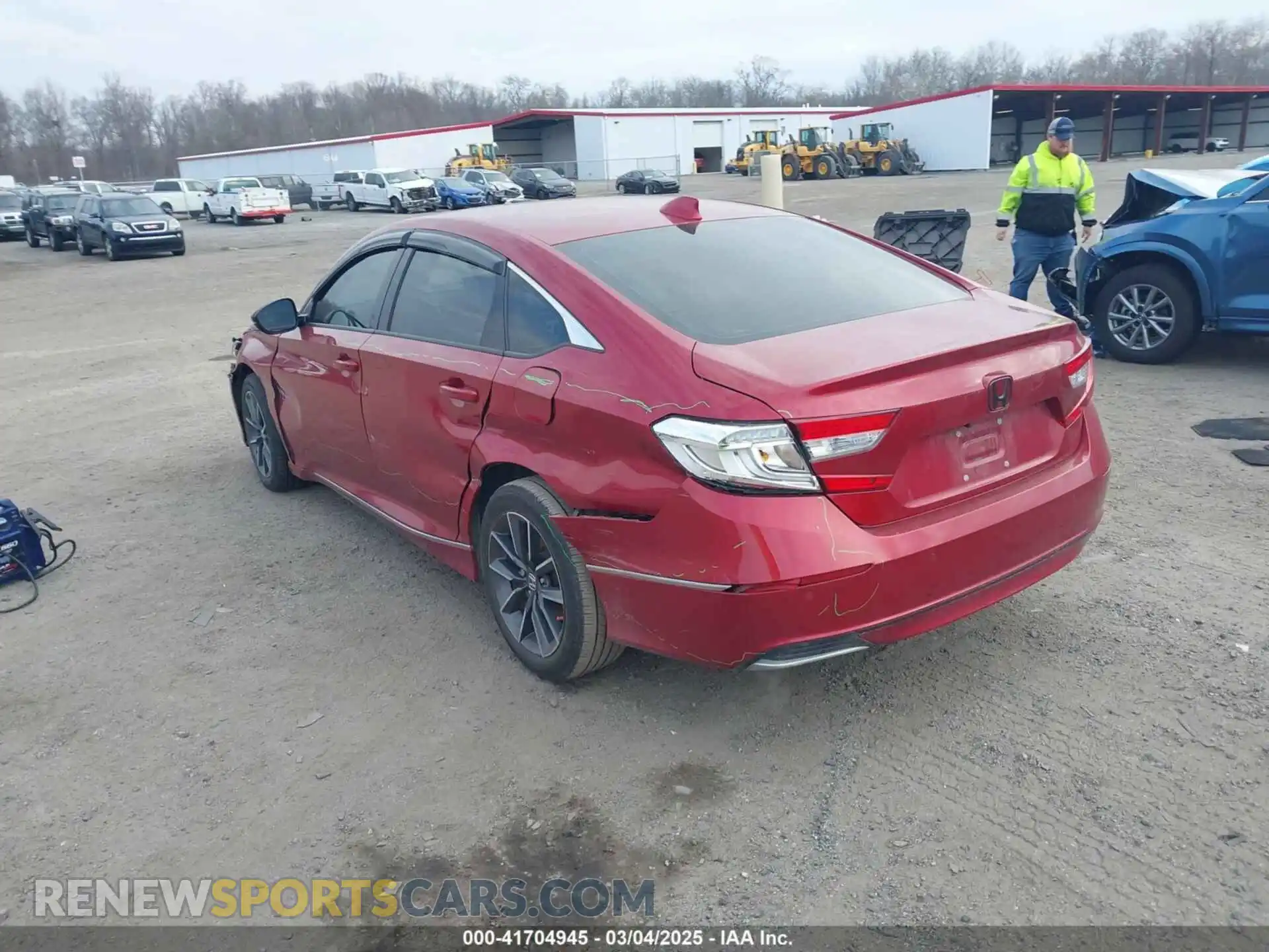 3 Photograph of a damaged car 1HGCV1F5XMA034696 HONDA ACCORD 2021
