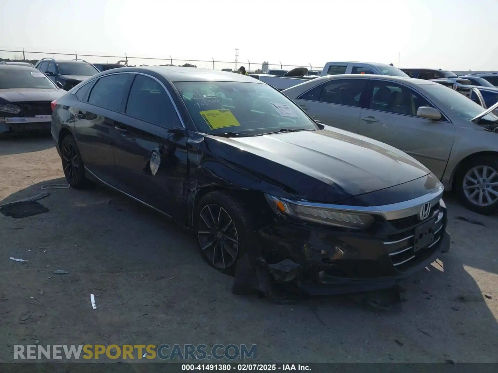 1 Photograph of a damaged car 1HGCV1F5XMA050669 HONDA ACCORD 2021