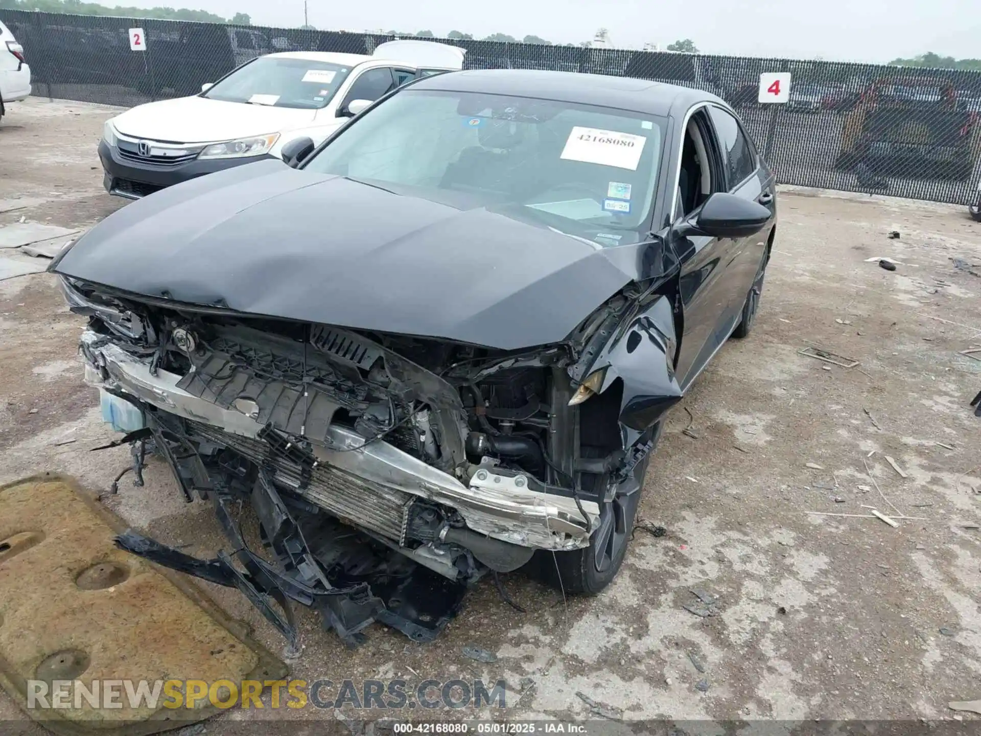 2 Photograph of a damaged car 1HGCV1F5XMA065883 HONDA ACCORD 2021