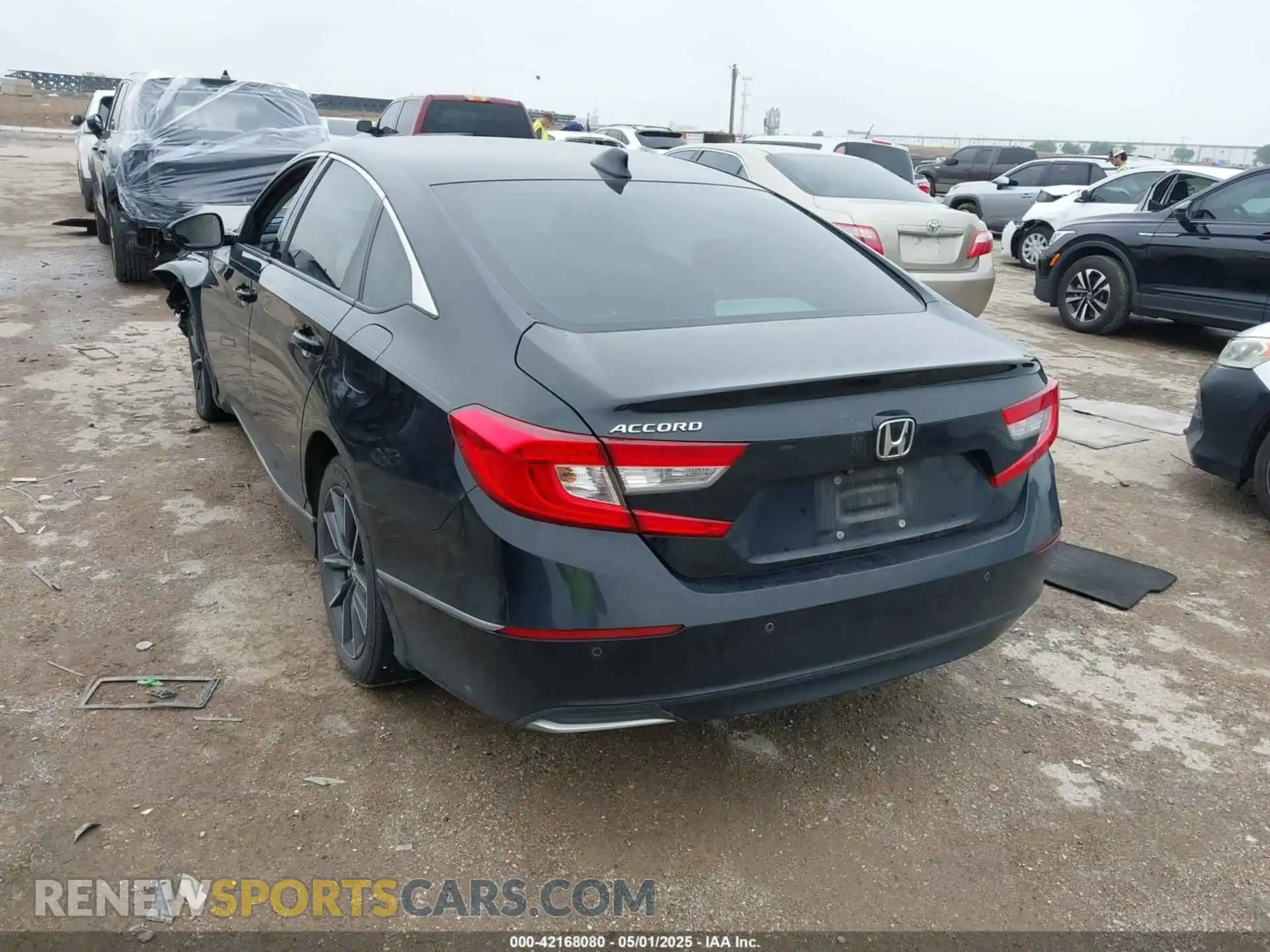 3 Photograph of a damaged car 1HGCV1F5XMA065883 HONDA ACCORD 2021