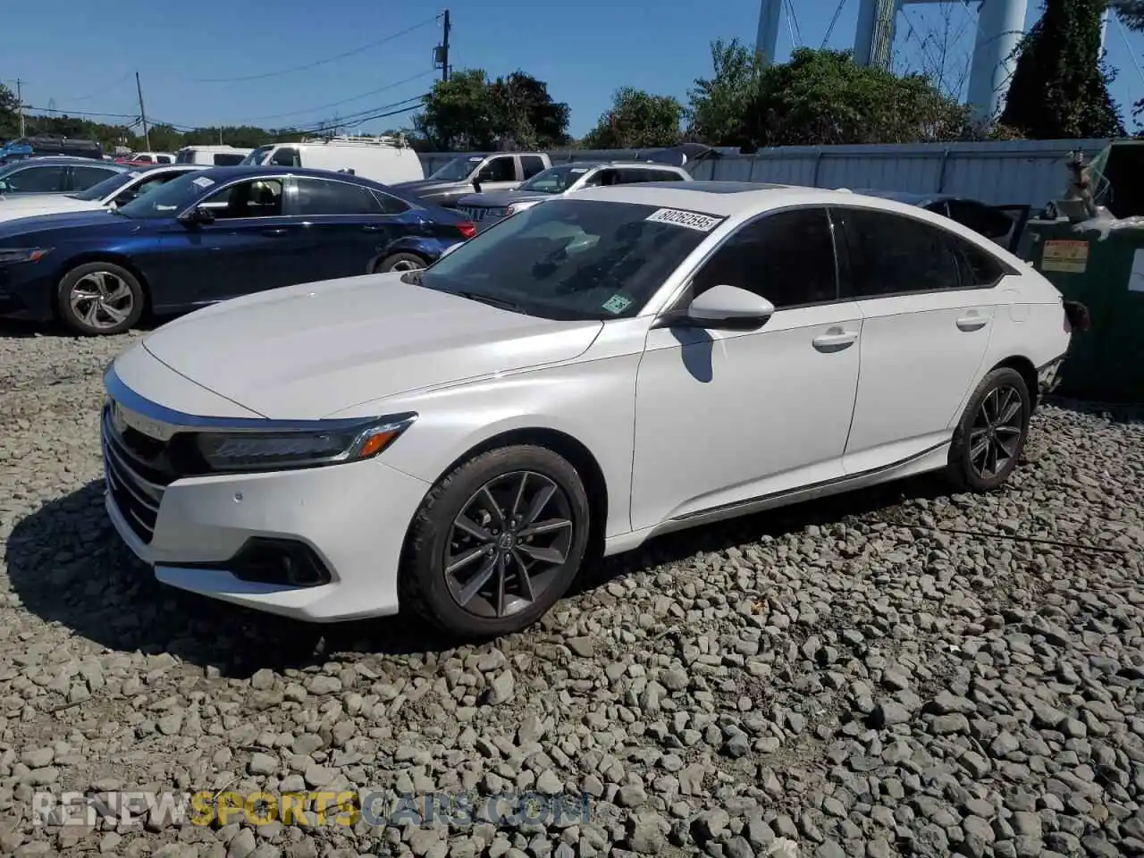 1 Photograph of a damaged car 1HGCV1F5XMA076298 HONDA ACCORD 2021