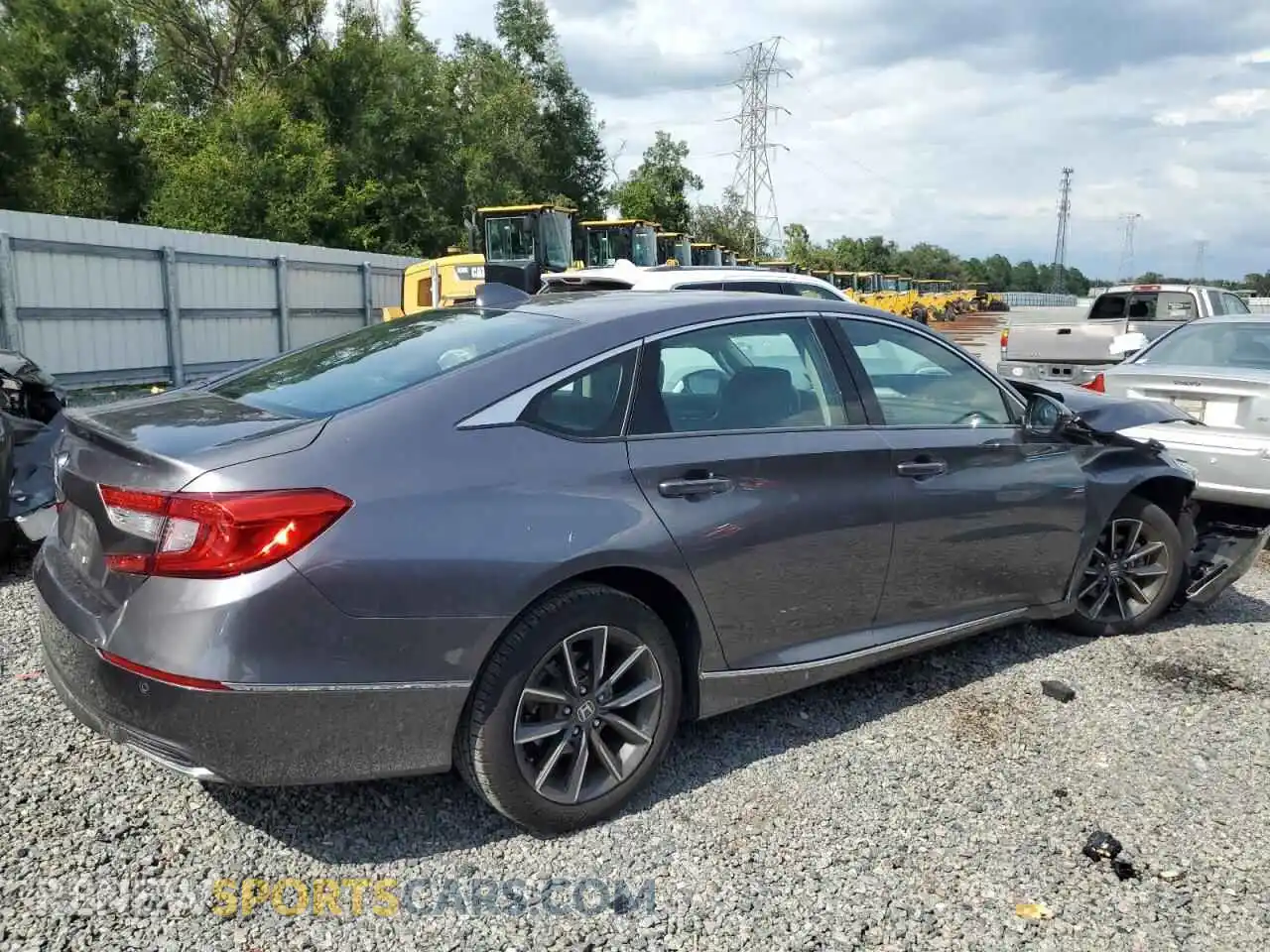 3 fotografías del automóvil dañado 1HGCV1F5XMA077242 HONDA ACCORD 2021
