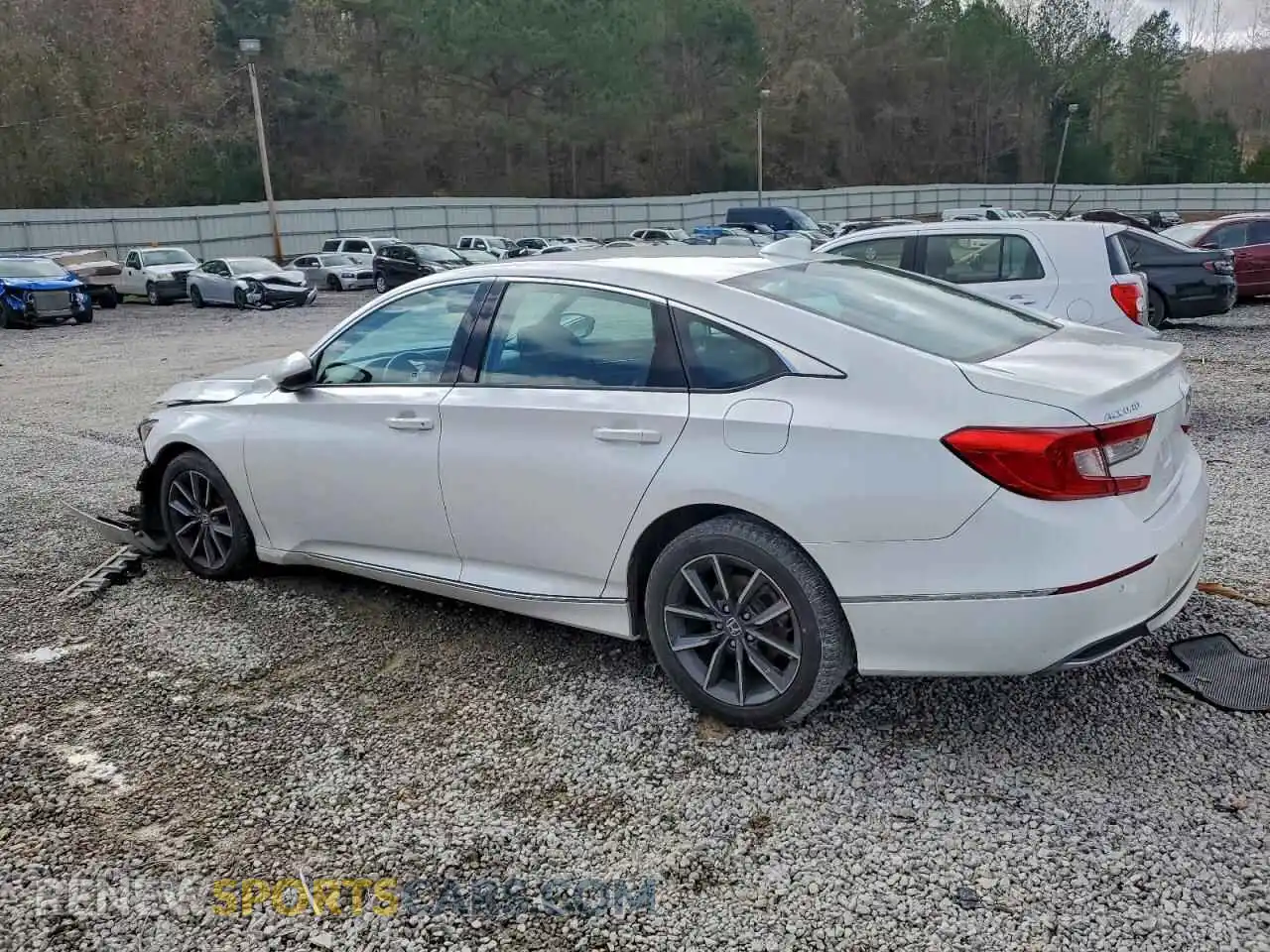 2 Photograph of a damaged car 1HGCV1F5XMA124639 HONDA ACCORD 2021
