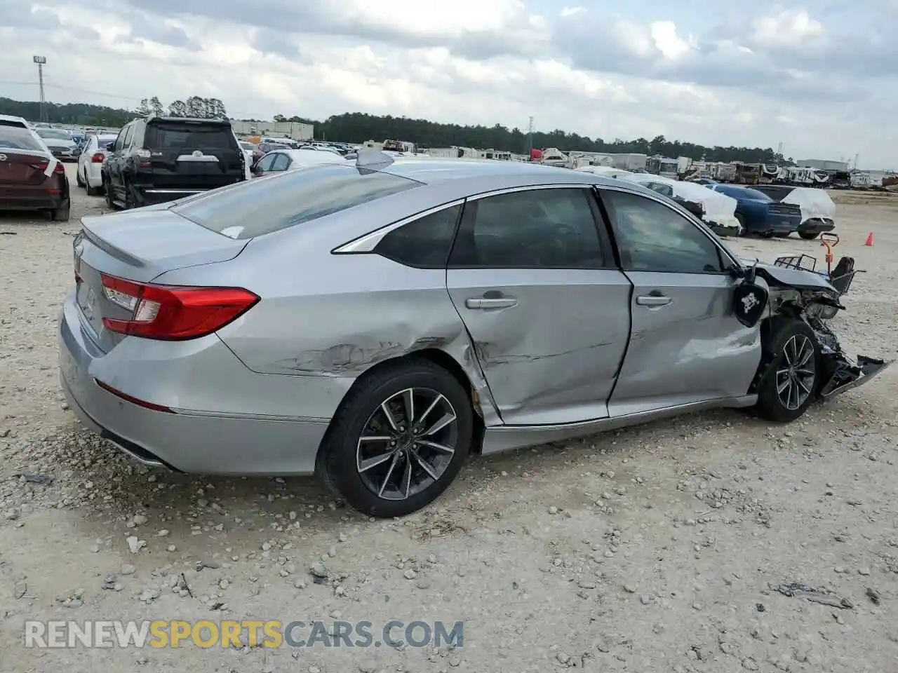 3 Photograph of a damaged car 1HGCV1F5XMA124849 HONDA ACCORD 2021