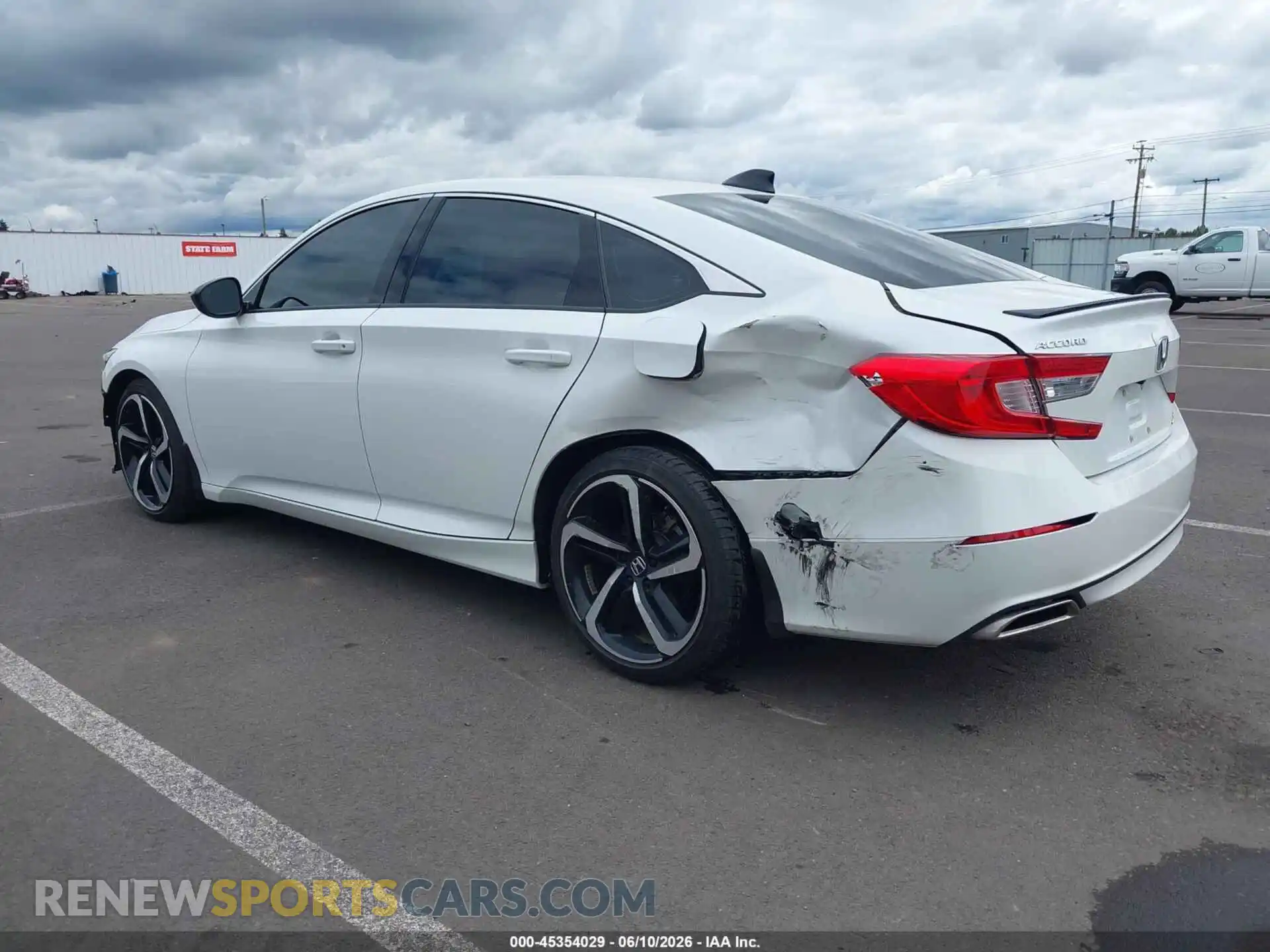 3 Photograph of a damaged car 1HGCV2F30MA000710 HONDA ACCORD 2021