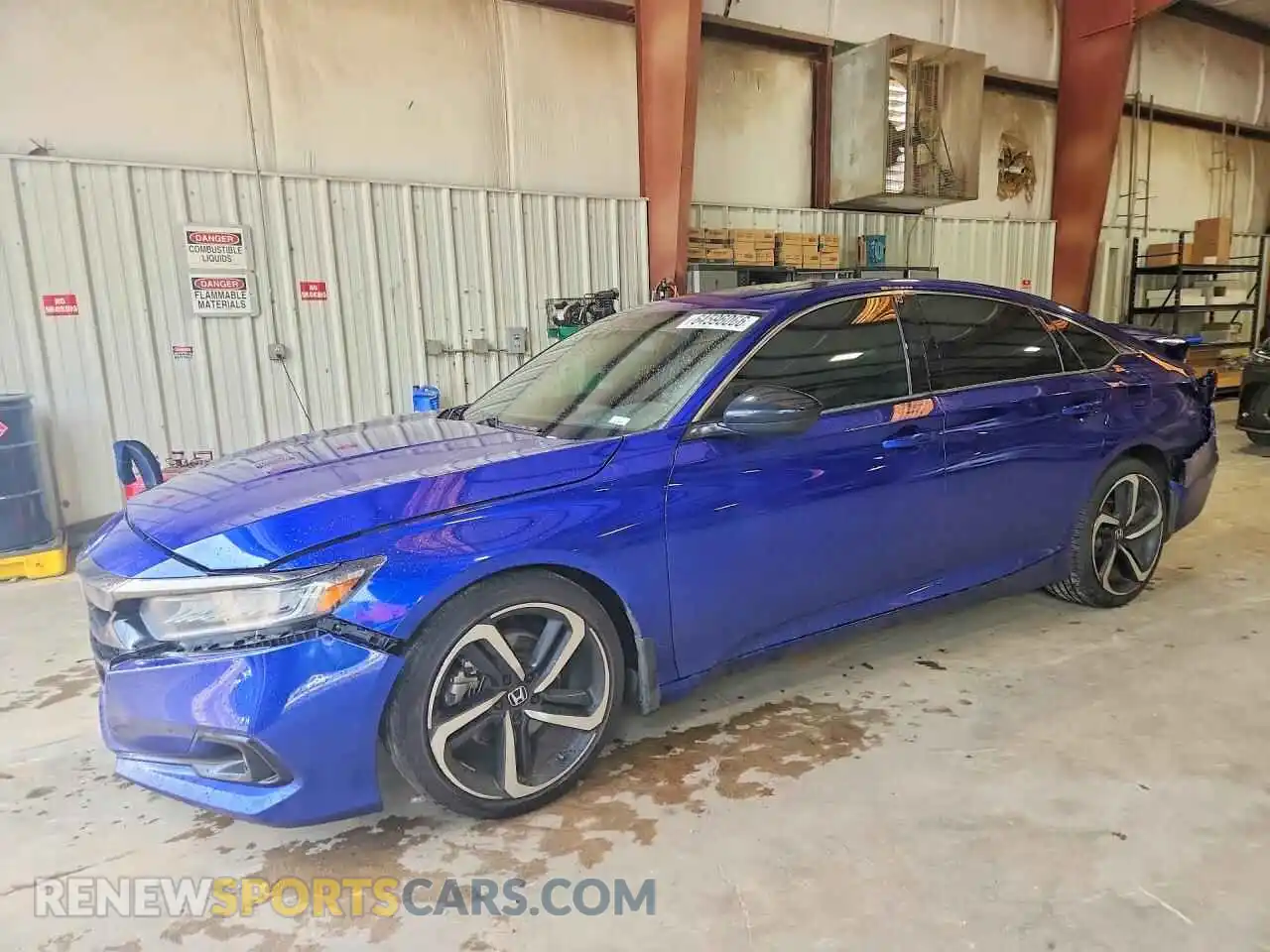 1 Photograph of a damaged car 1HGCV2F30MA004501 HONDA ACCORD 2021