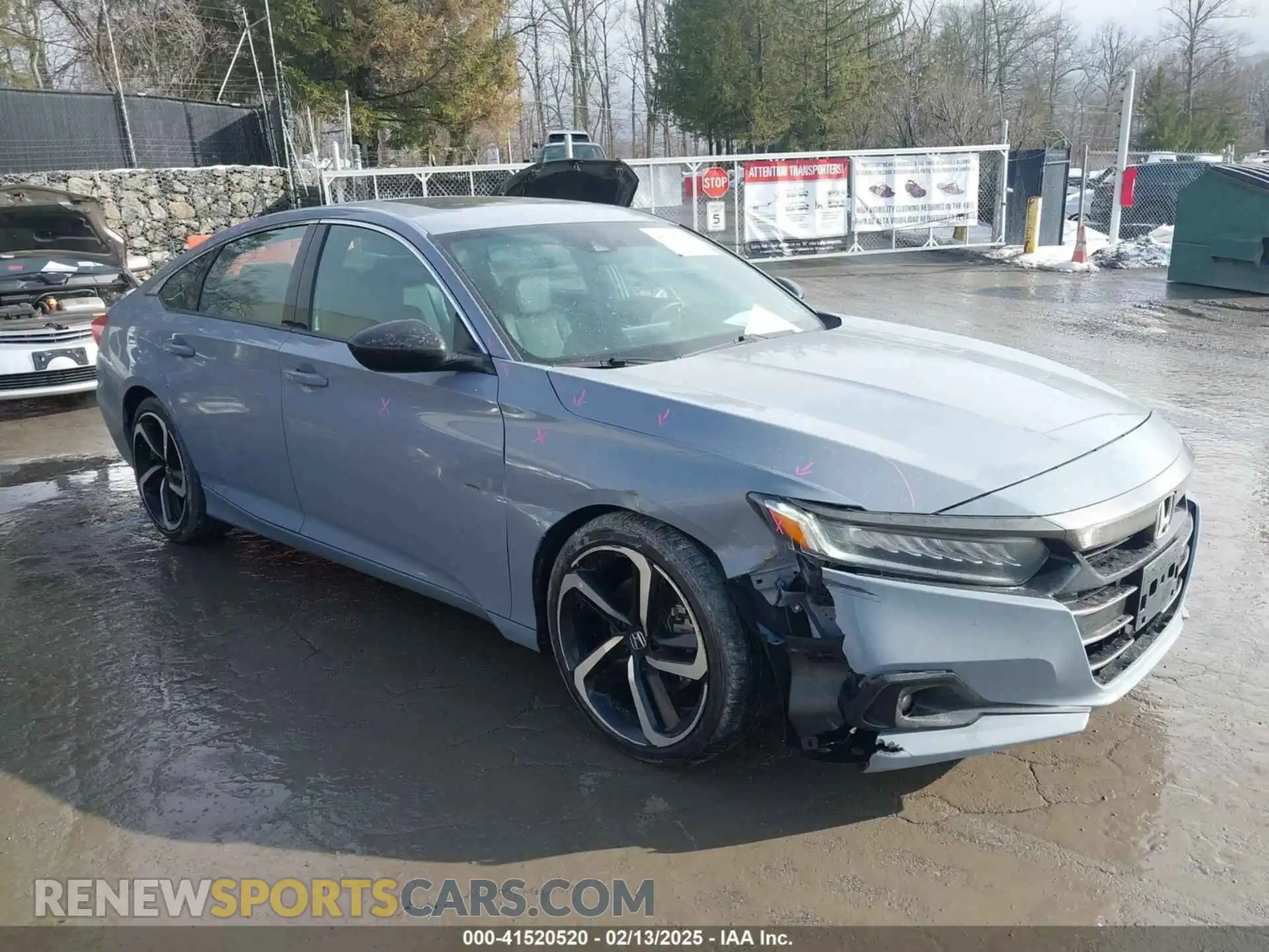 1 Фотография поврежденного автомобиля 1HGCV2F30MA007916 HONDA ACCORD 2021
