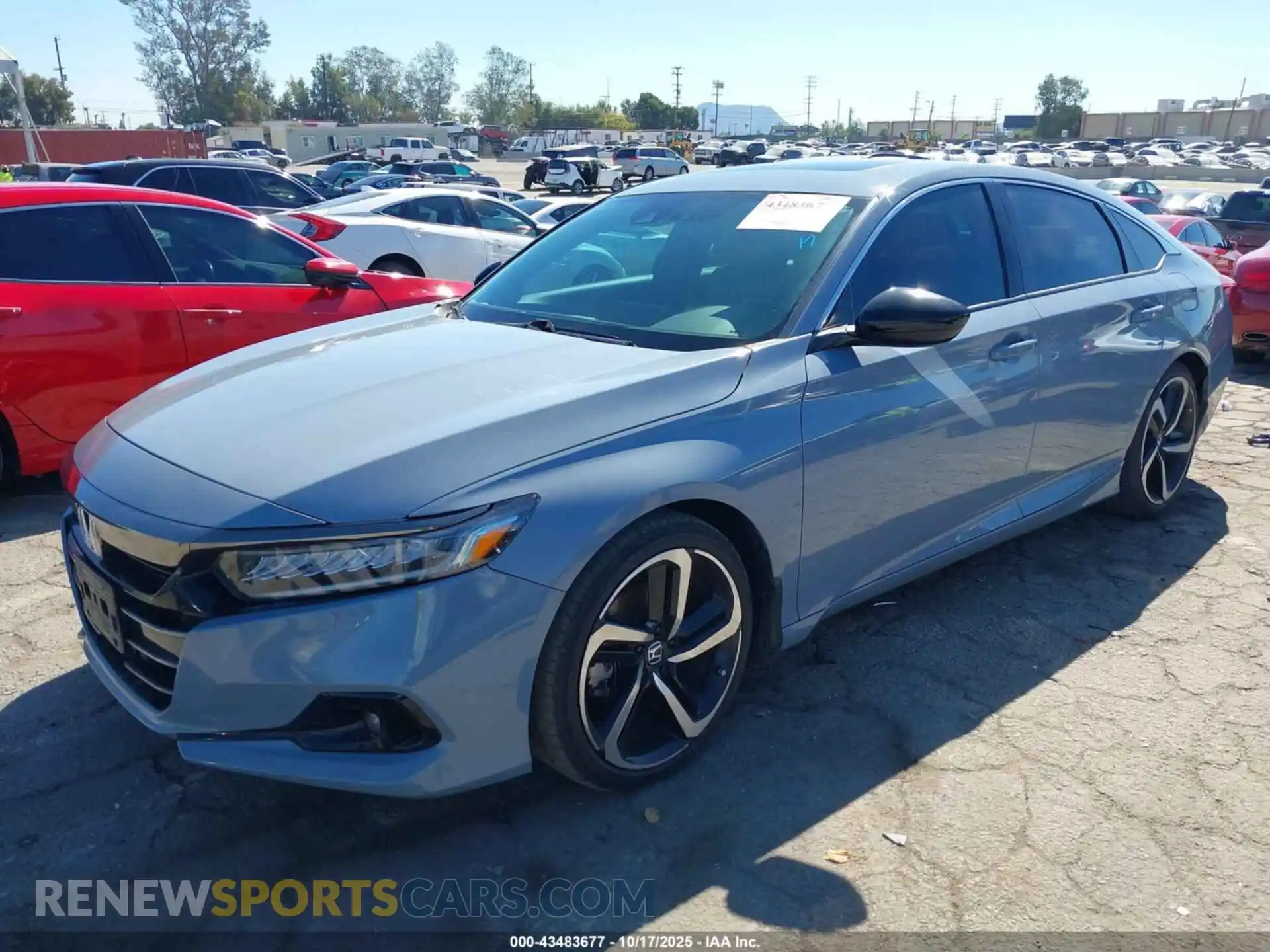 2 Photograph of a damaged car 1HGCV2F30MA009620 HONDA ACCORD 2021