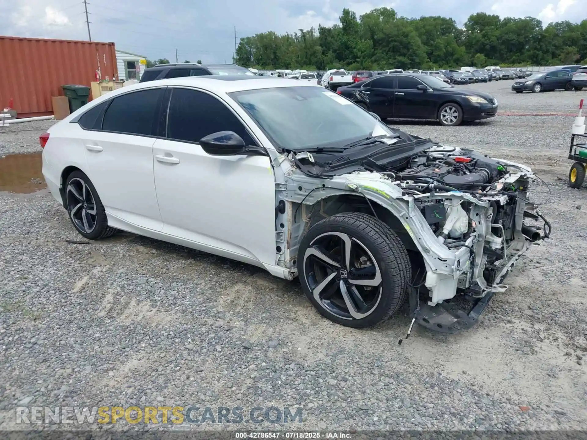 1 Photograph of a damaged car 1HGCV2F30MA017023 HONDA ACCORD 2021