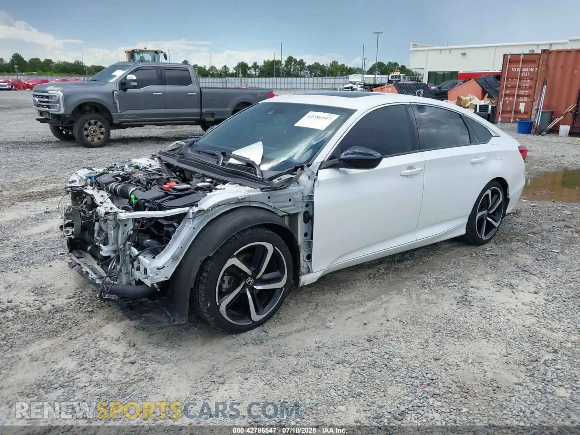 2 Photograph of a damaged car 1HGCV2F30MA017023 HONDA ACCORD 2021