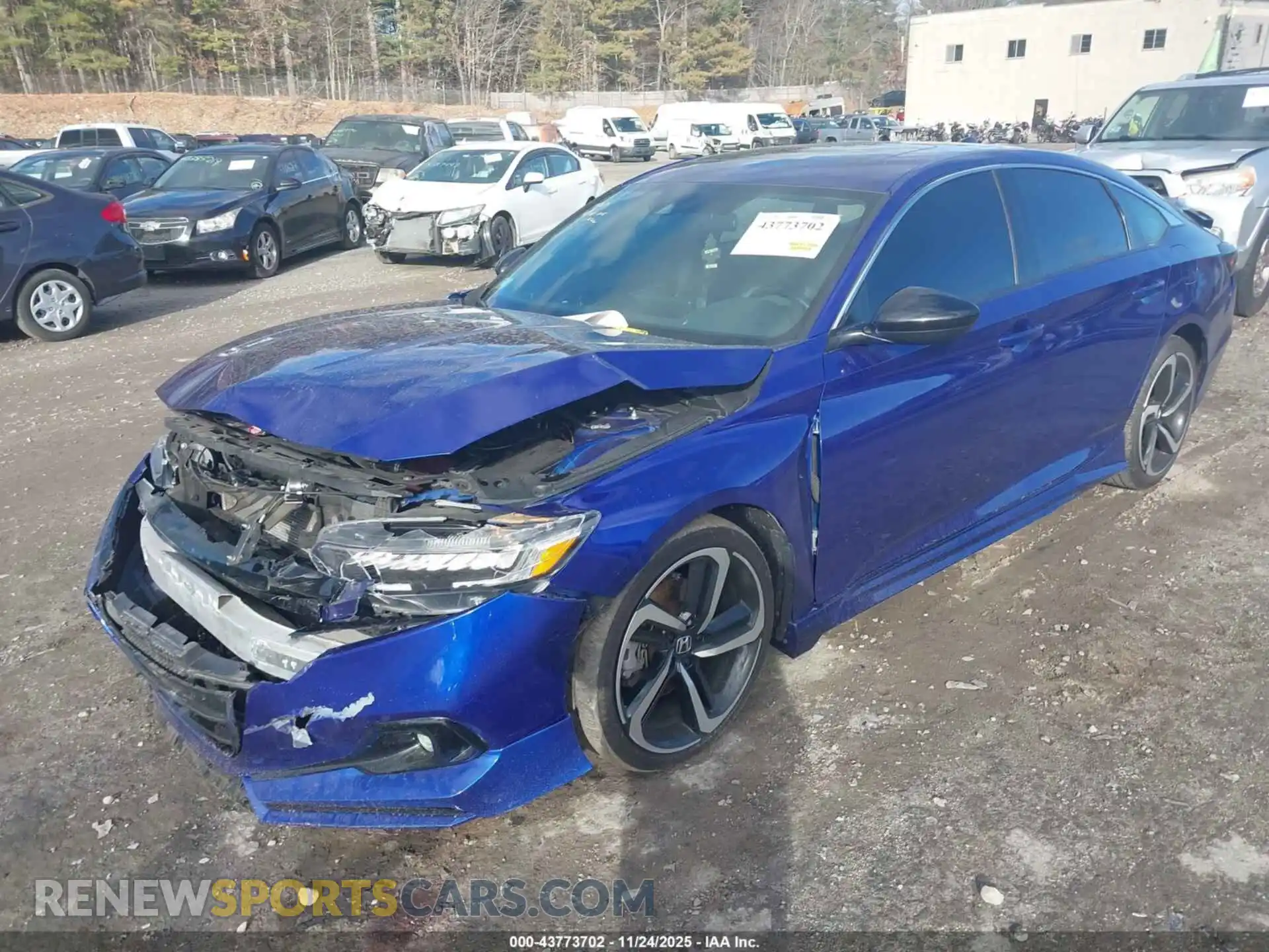 2 Photograph of a damaged car 1HGCV2F30MA018057 HONDA ACCORD 2021