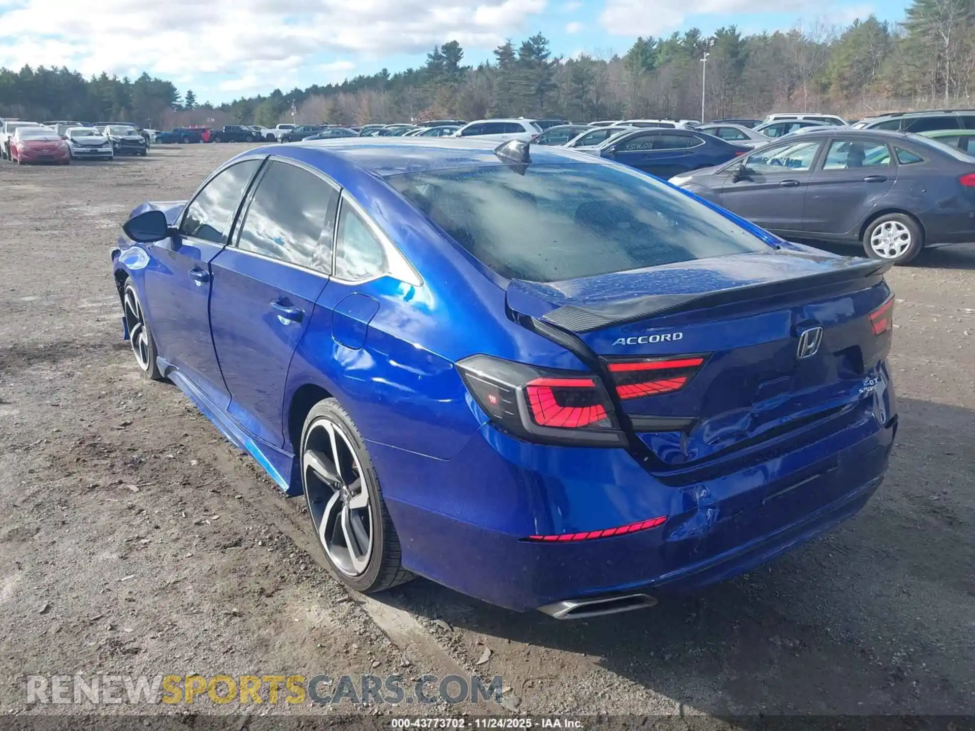 3 Photograph of a damaged car 1HGCV2F30MA018057 HONDA ACCORD 2021