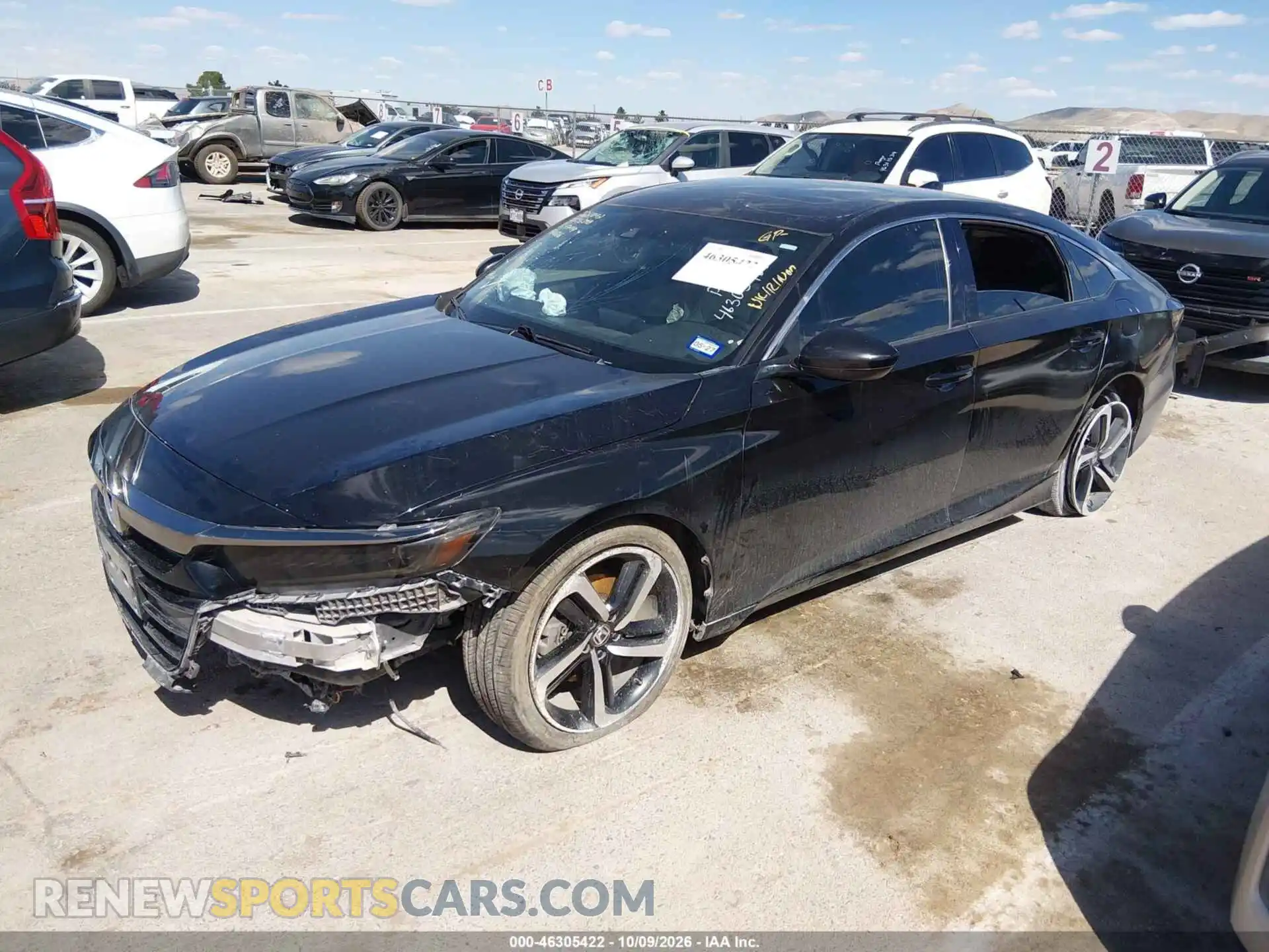 2 fotografías del automóvil dañado 1HGCV2F30MA028684 HONDA ACCORD 2021