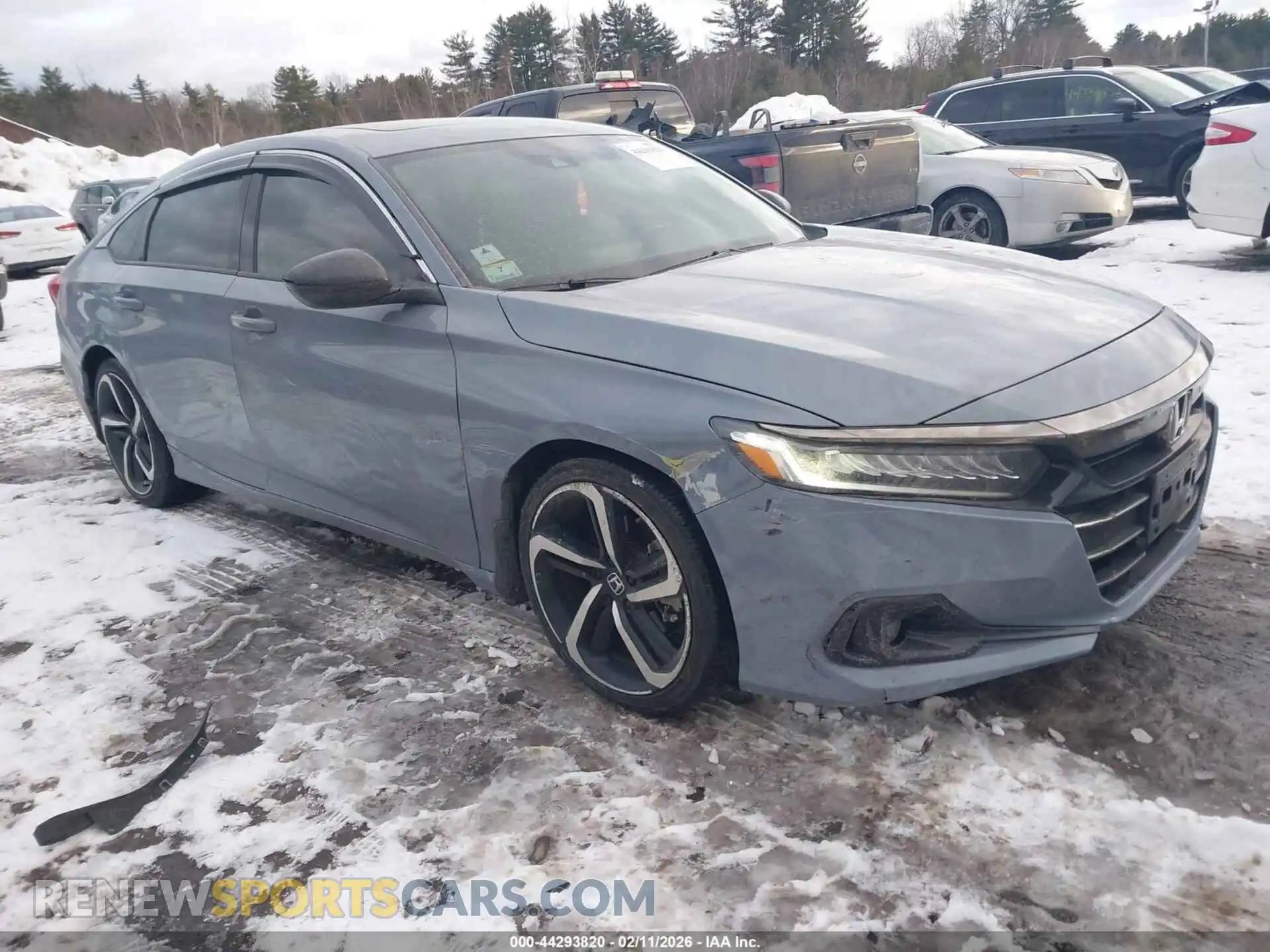 1 Photograph of a damaged car 1HGCV2F30MA033187 HONDA ACCORD 2021