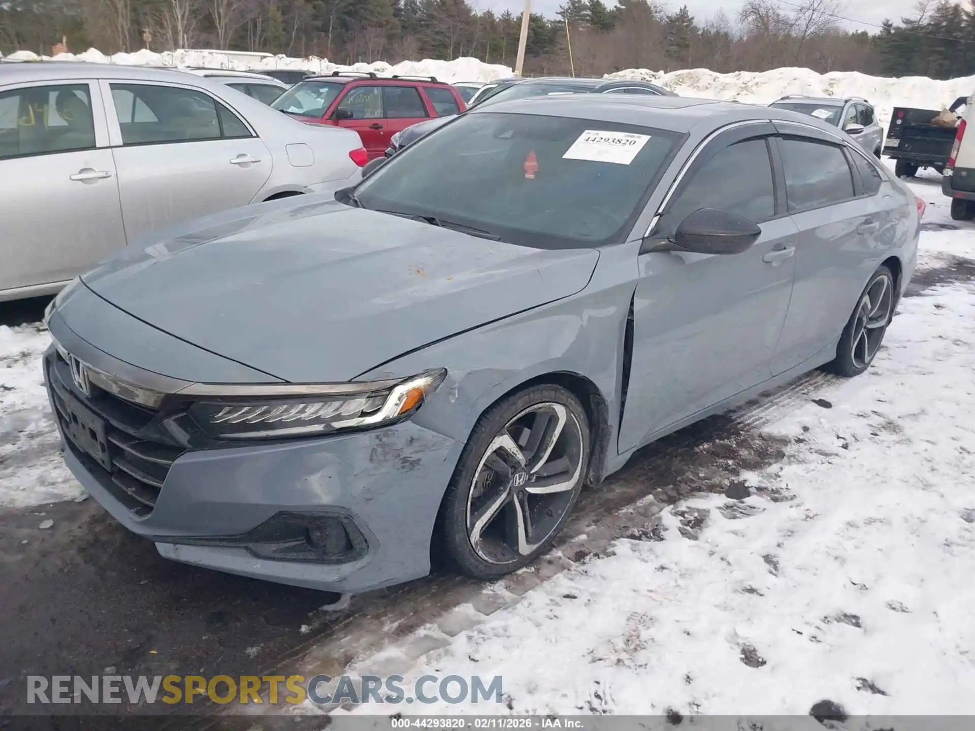 2 Photograph of a damaged car 1HGCV2F30MA033187 HONDA ACCORD 2021