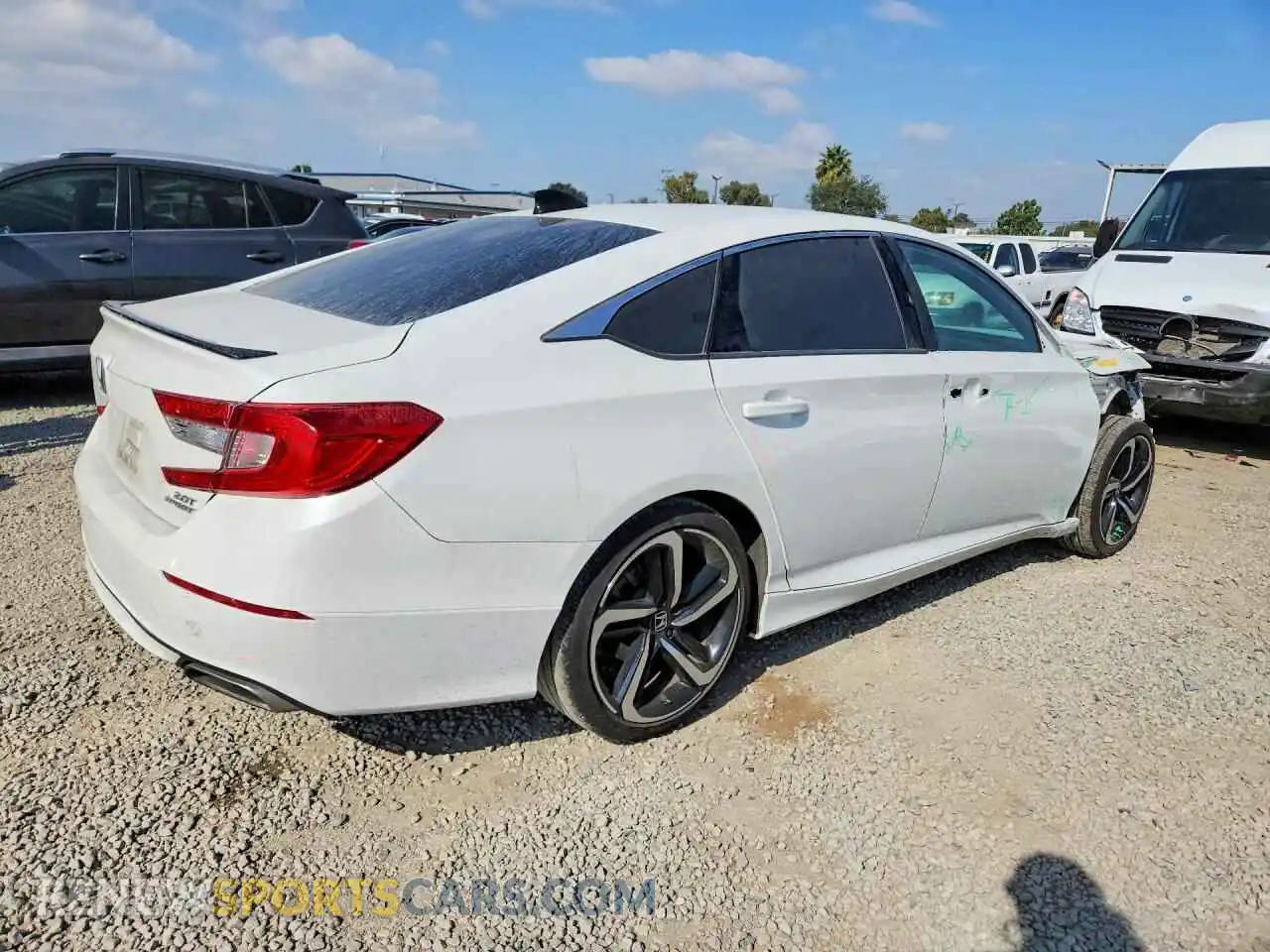 3 Photograph of a damaged car 1HGCV2F31MA004006 HONDA ACCORD 2021