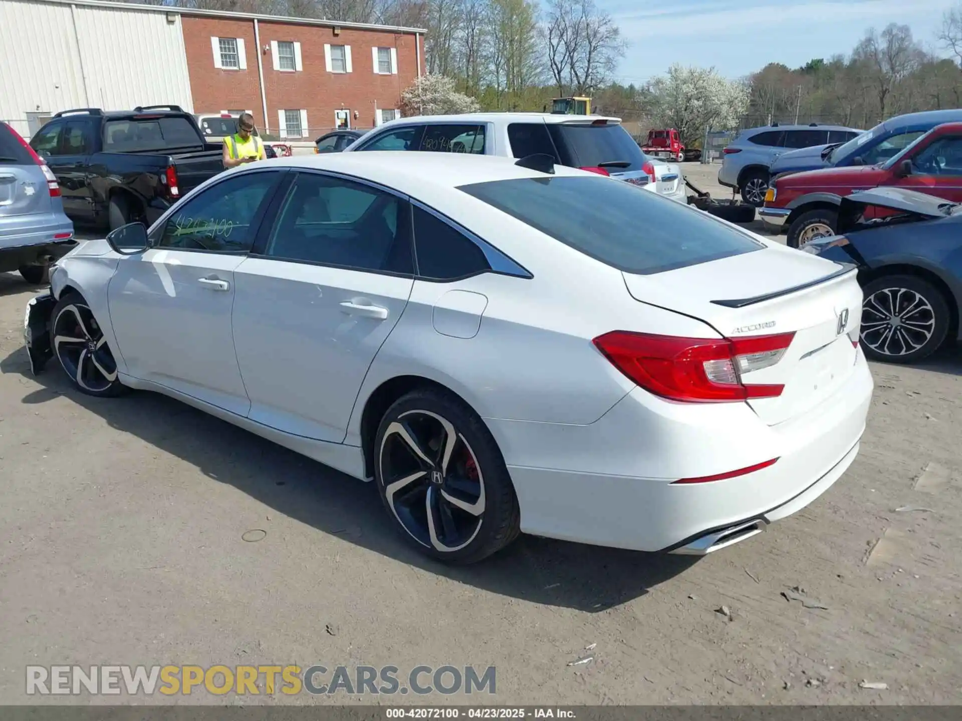 3 Photograph of a damaged car 1HGCV2F31MA009156 HONDA ACCORD 2021