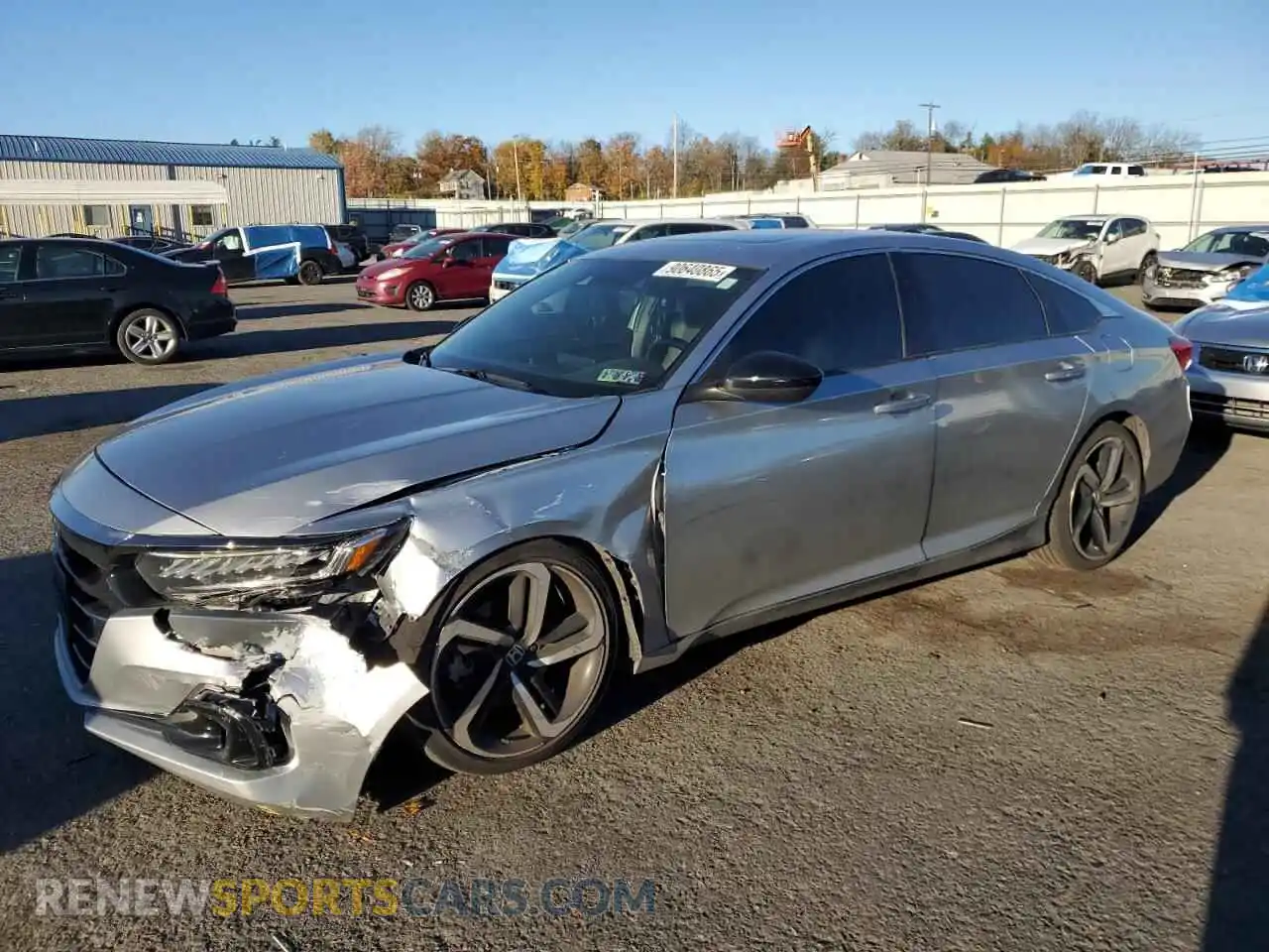 1 Photograph of a damaged car 1HGCV2F31MA020920 HONDA ACCORD 2021