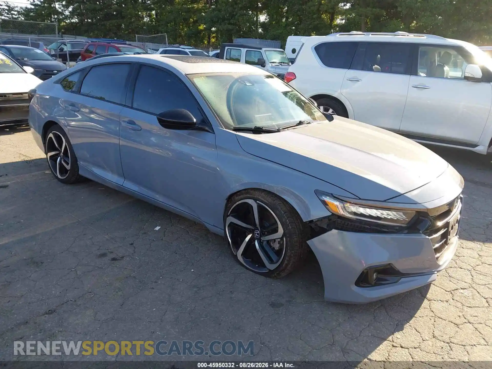 1 Photograph of a damaged car 1HGCV2F31MA022960 HONDA ACCORD 2021